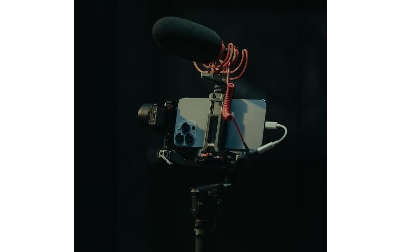 Tilta Arca Smartphone-Halterung – für diverse Gimbals – Schwarz