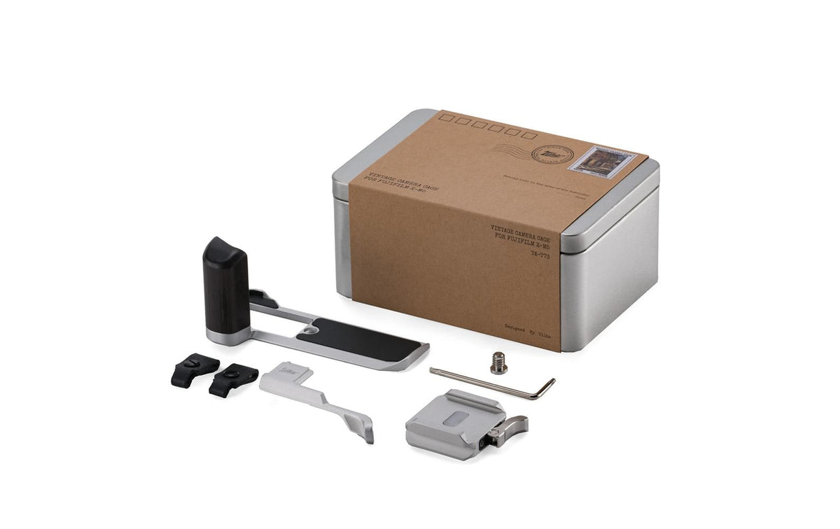 Tilta Base Kit Grundplatte – für Fujifilm X-M5 – Silber