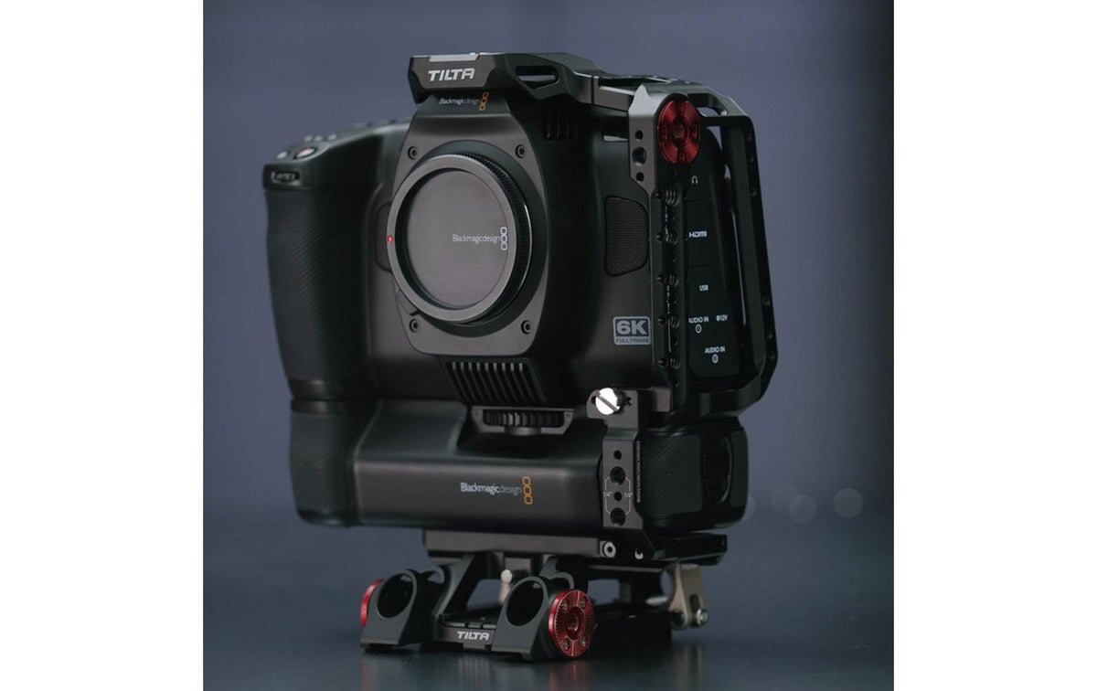Tilta BMCC 6K Kamera-Cage – für Blackmagic Pocket Cinema Camera 6K – Schwarz