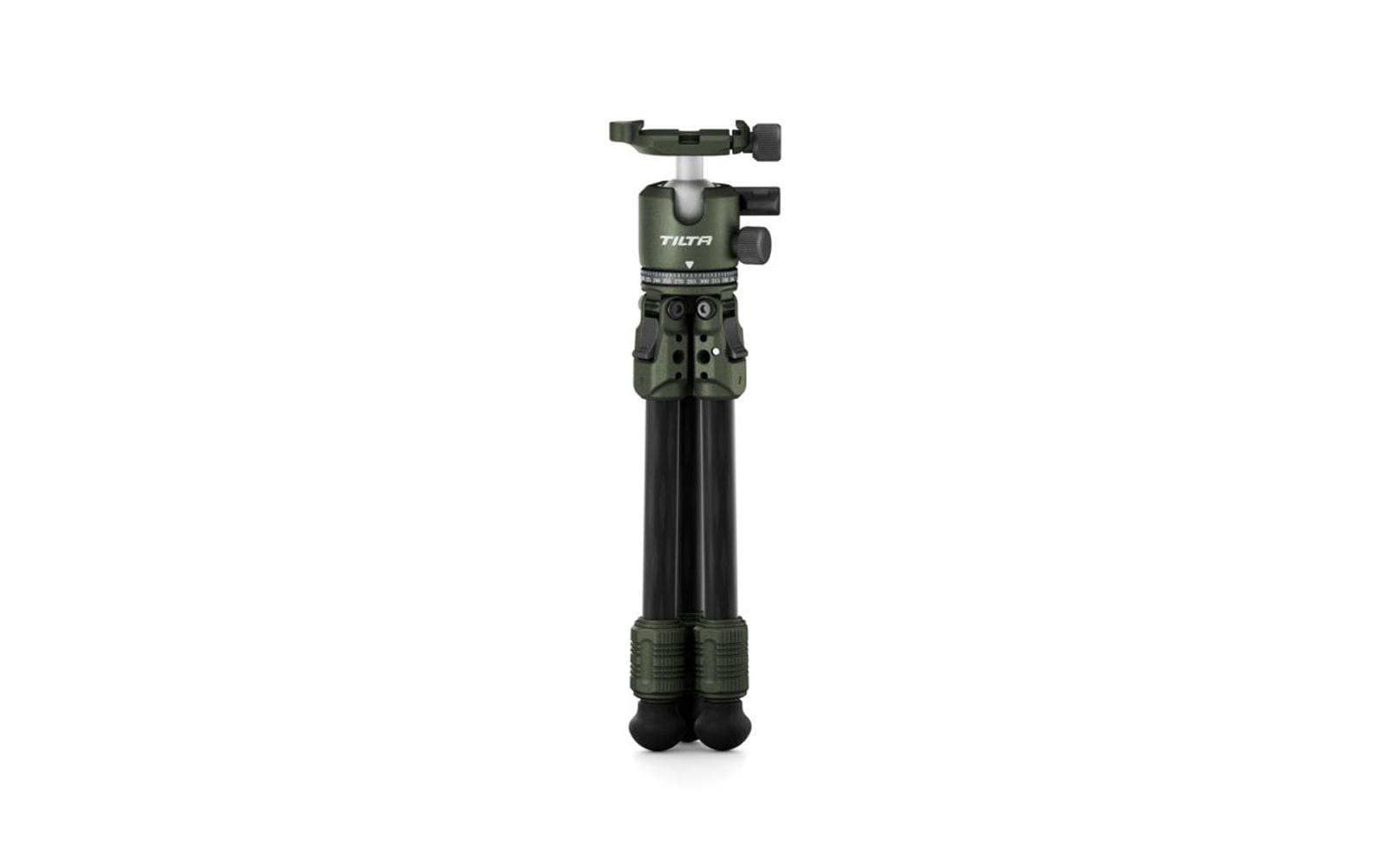 Tilta BT03 Tisch-Kugelkopf-Stativ – Carbon/Aluminium – Höhe 26,7 cm – Arca-kompatibel, 1/4" Gewinde