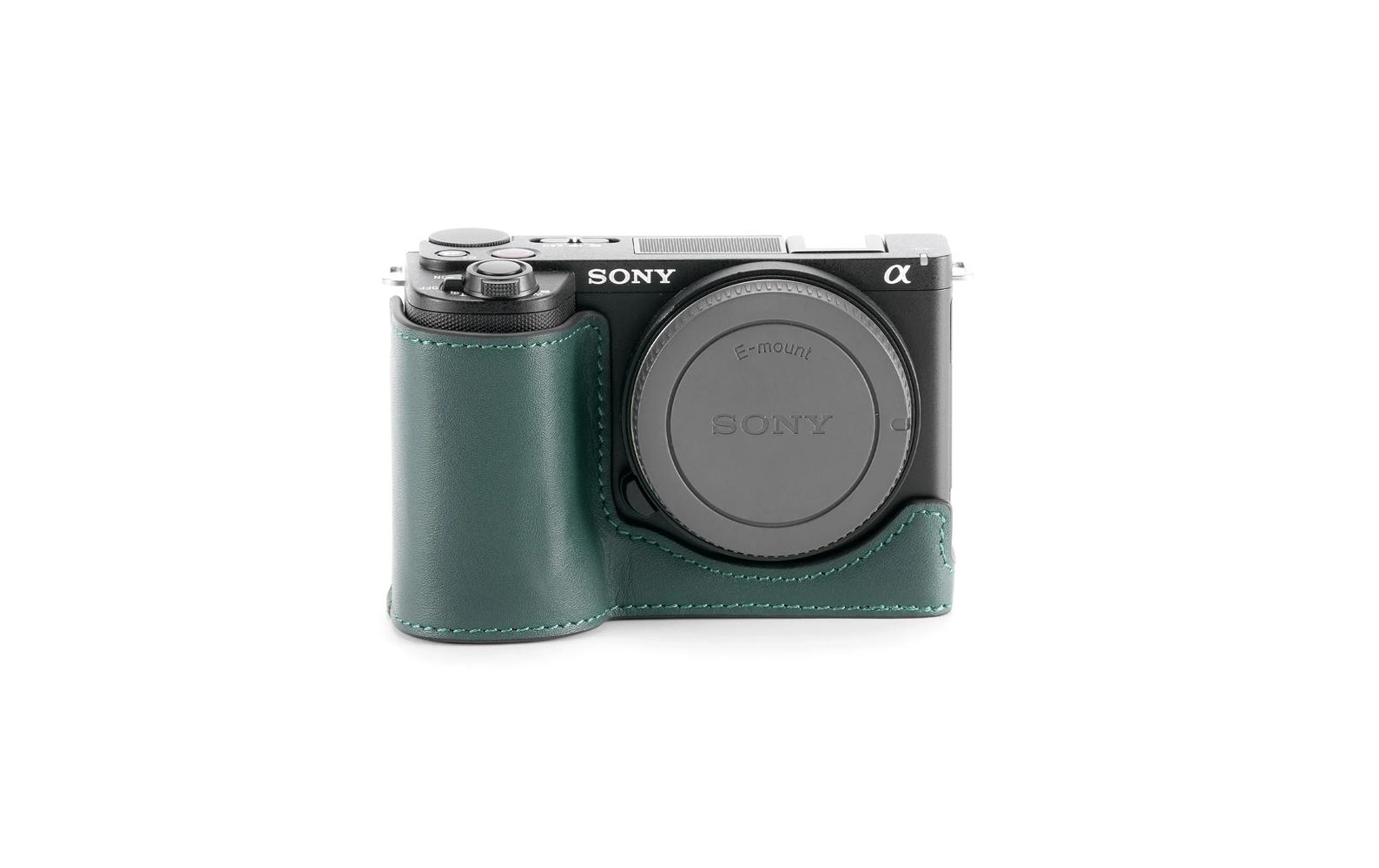 Tilta Kamerahülle – Leder – für Sony ZV-E10 II – Grün