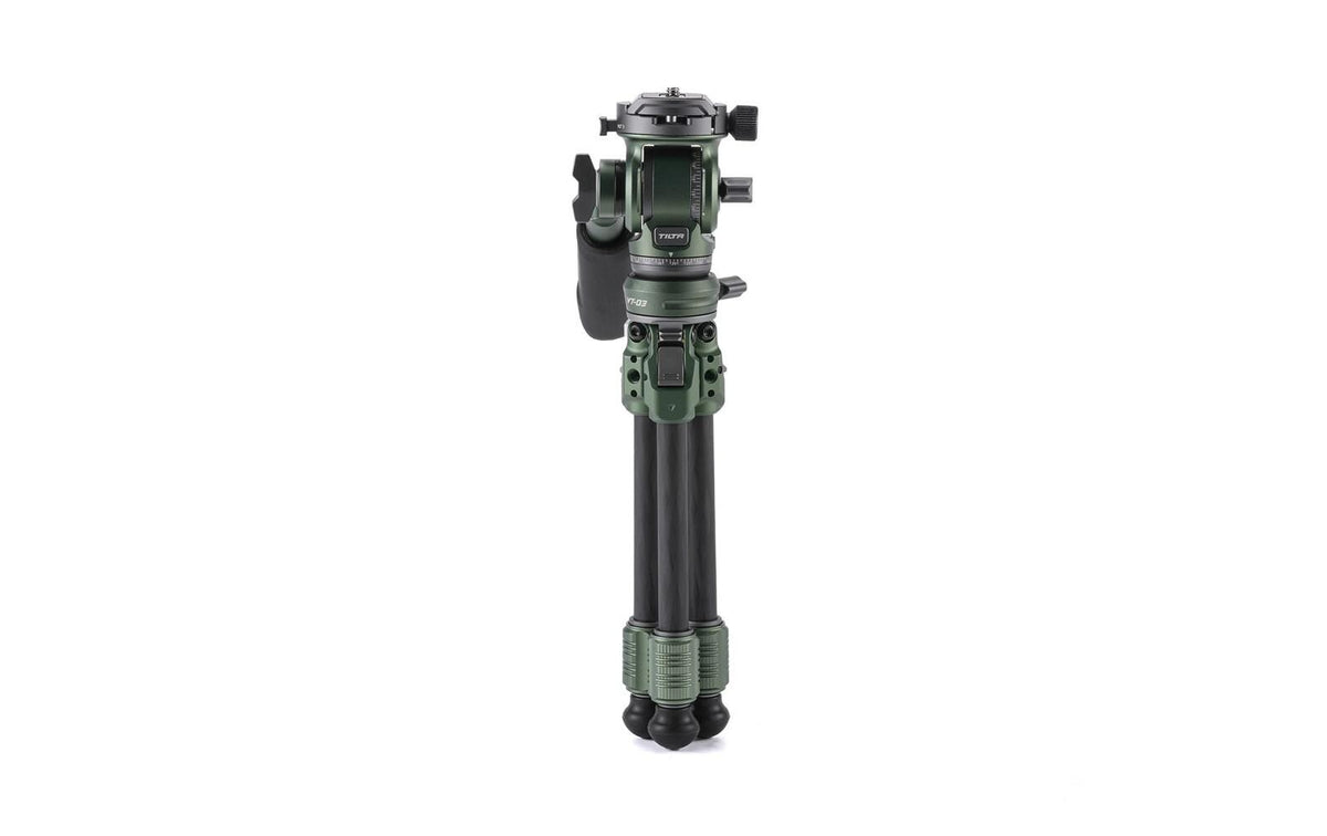 Tilta VT03 Tischstativ – 35 cm ausgefahren – 3 kg Traglast – für ARCA-Aufnahme, 1/4"-20-Schraube – Grün