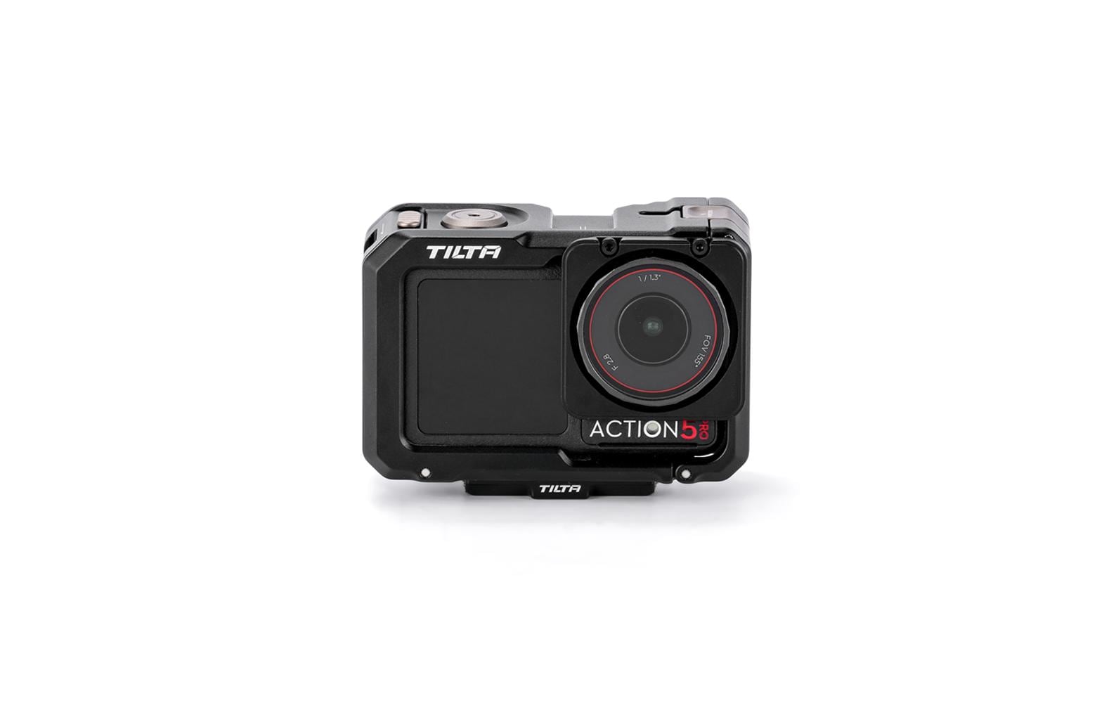 Tilta Base Kit Gehäuse – für DJI Osmo Action 3, DJI Osmo Action 4, DJI Osmo Action 5 Pro – Schwarz