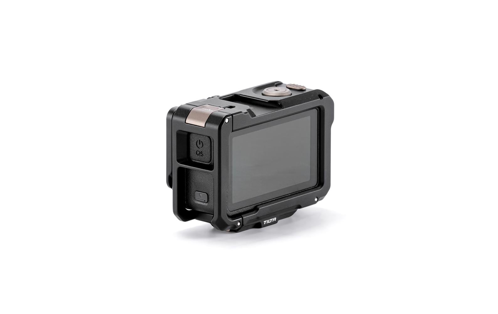 Tilta Base Kit Gehäuse – für DJI Osmo Action 3, DJI Osmo Action 4, DJI Osmo Action 5 Pro – Schwarz