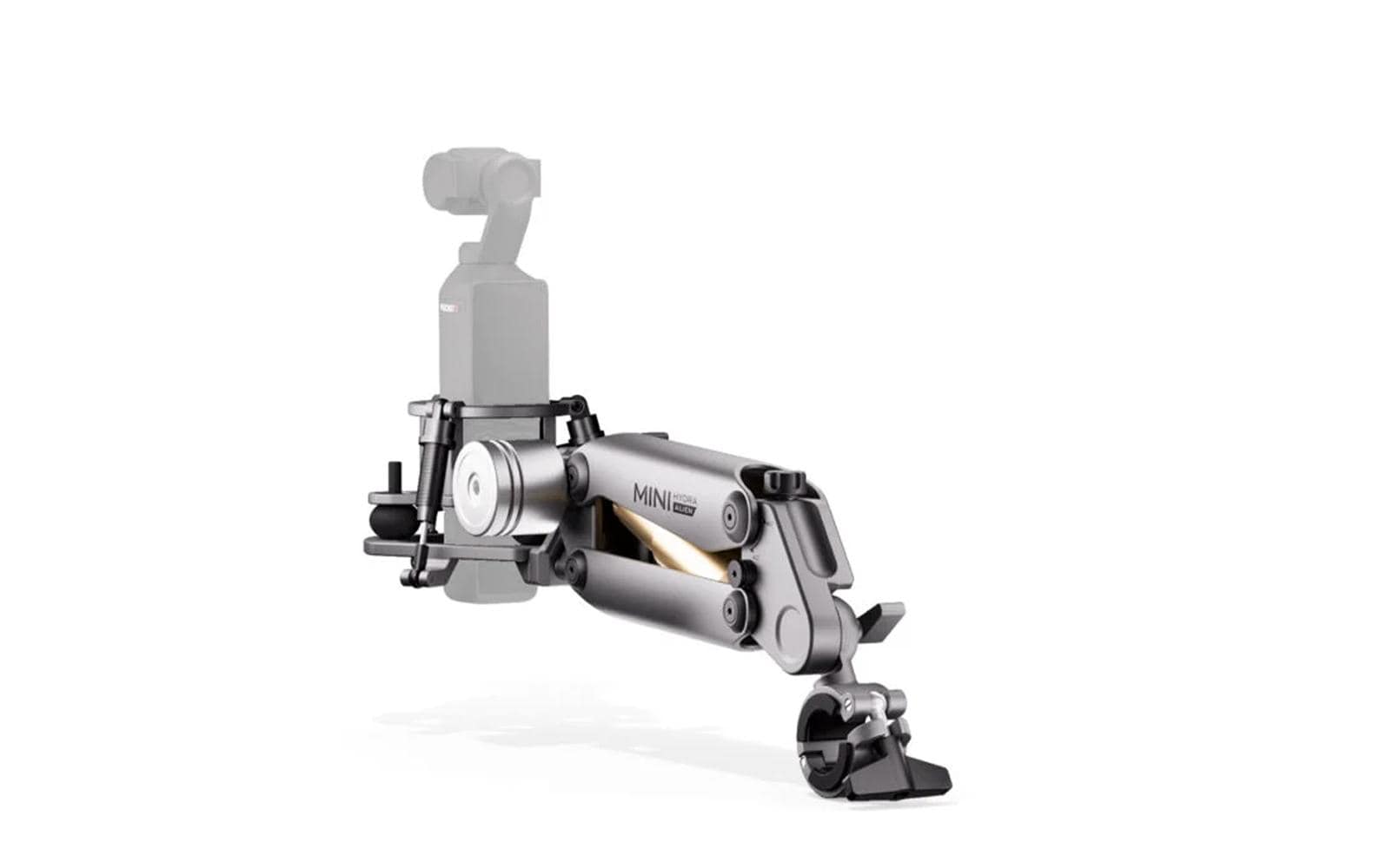 Tilta Hydra Alien Mini Gimbal-Halterung – stossabsorbierender Arm – für Gimbals – Titaniumgrau