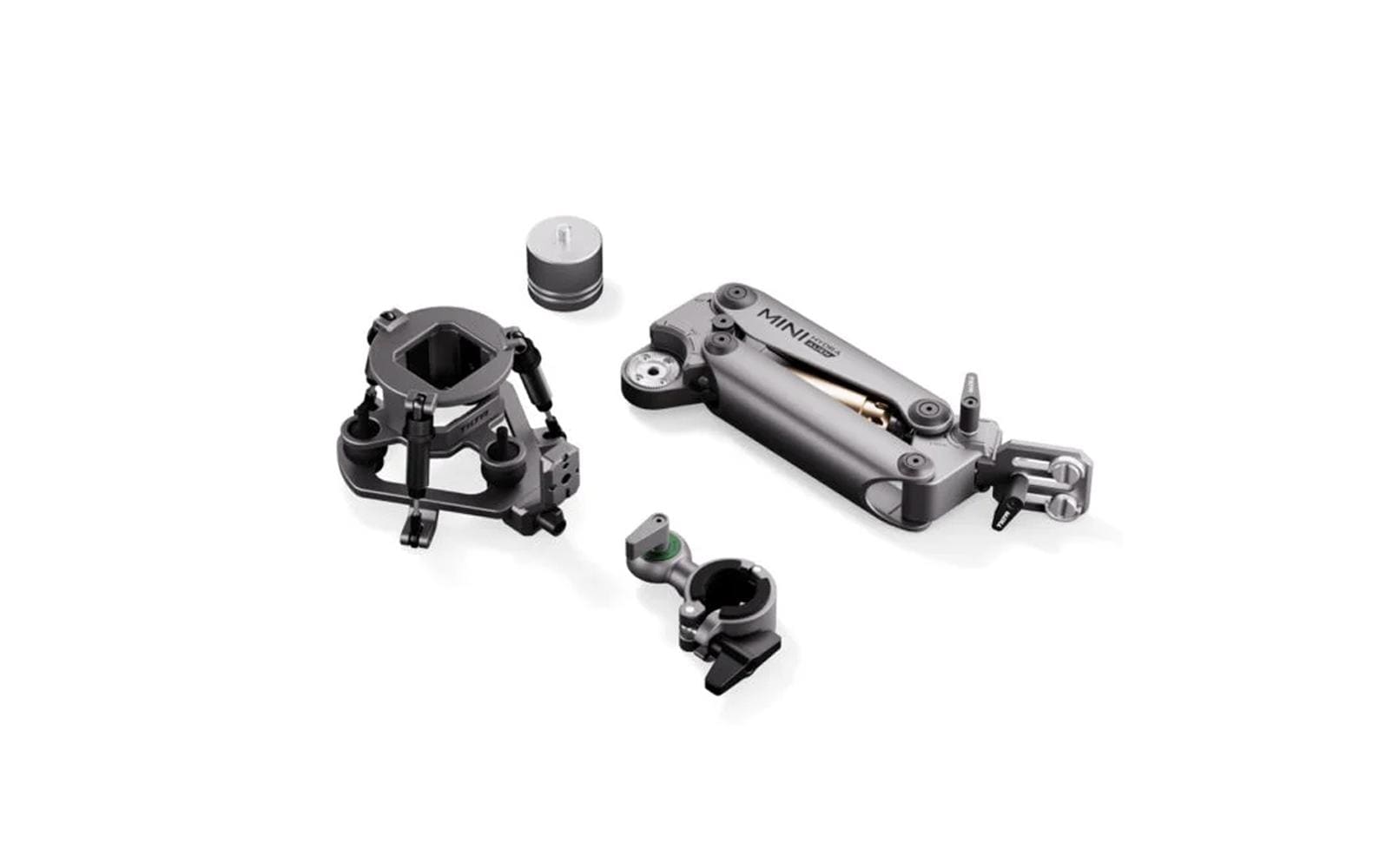 Tilta Hydra Alien Mini Gimbal-Halterung – stossabsorbierender Arm – für Gimbals – Titaniumgrau