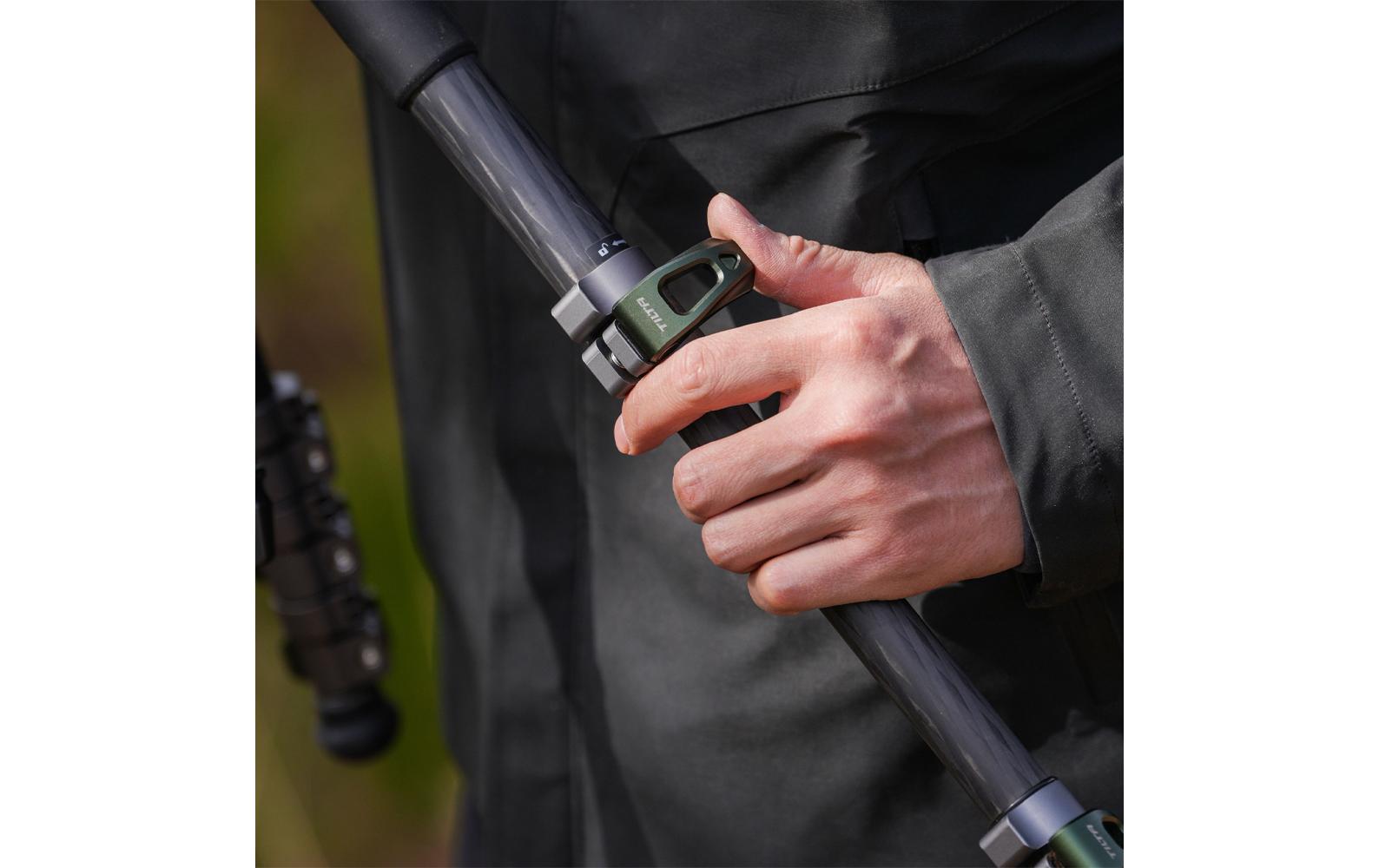 Tilta BT05 Kugelkopf – Carbonfaser, Grün