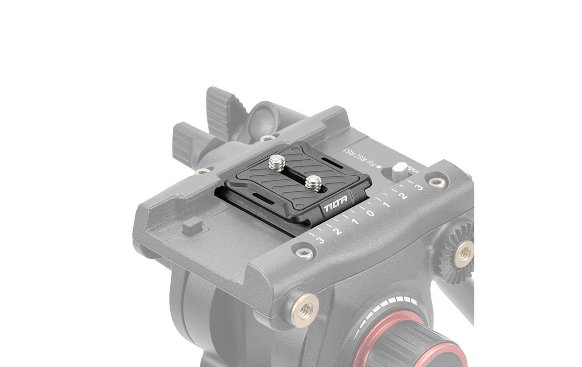 Tilta ARCA Manfrotto Dual Adapterplatte – 42 × 11 × 50 mm, 1/4" Stativgewinde – für Arca, Manfrotto – Schwarz