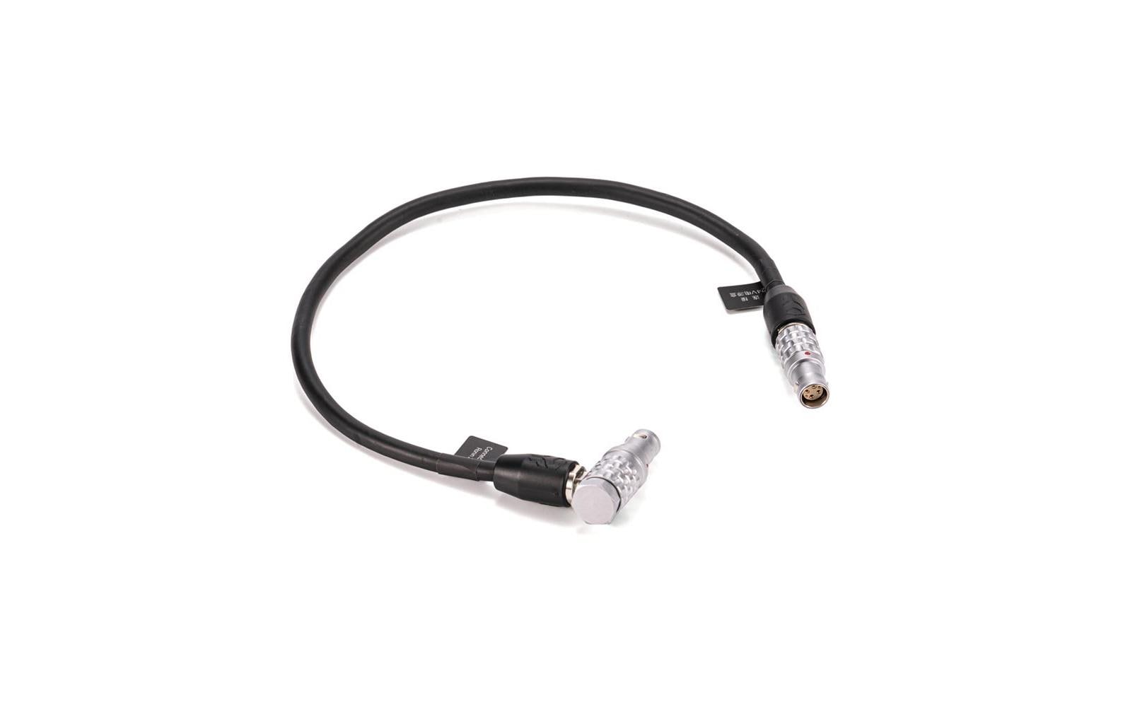 Tilta Power-Kabel – 4-Pin rechtwinklig (male → female) – für Tilta, DJI RS 2, DJI Ronin 2