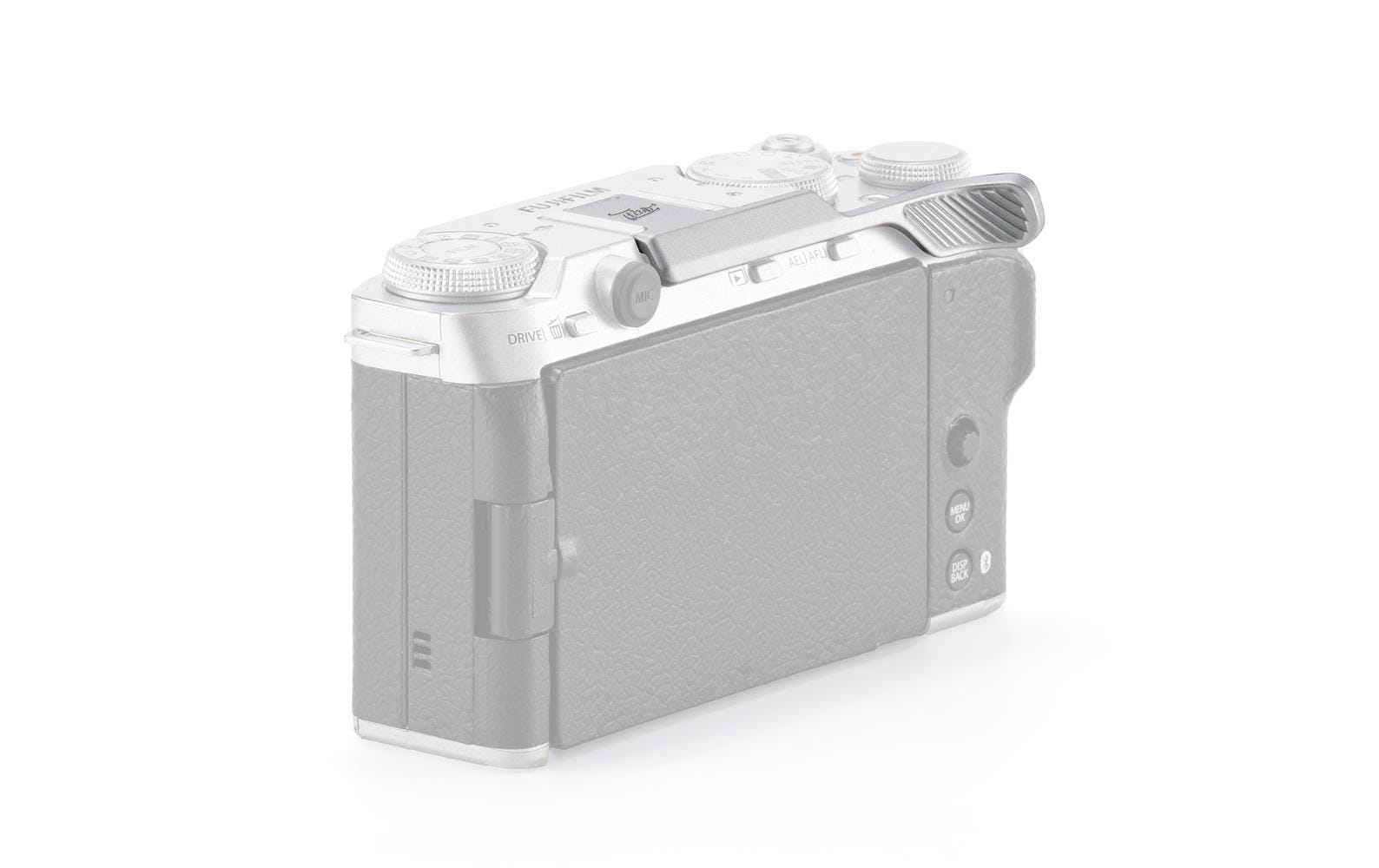 Tilta Hot Shoe Daumenhalterung – Kamerazubehör – für Fujifilm X-M5 – Silber