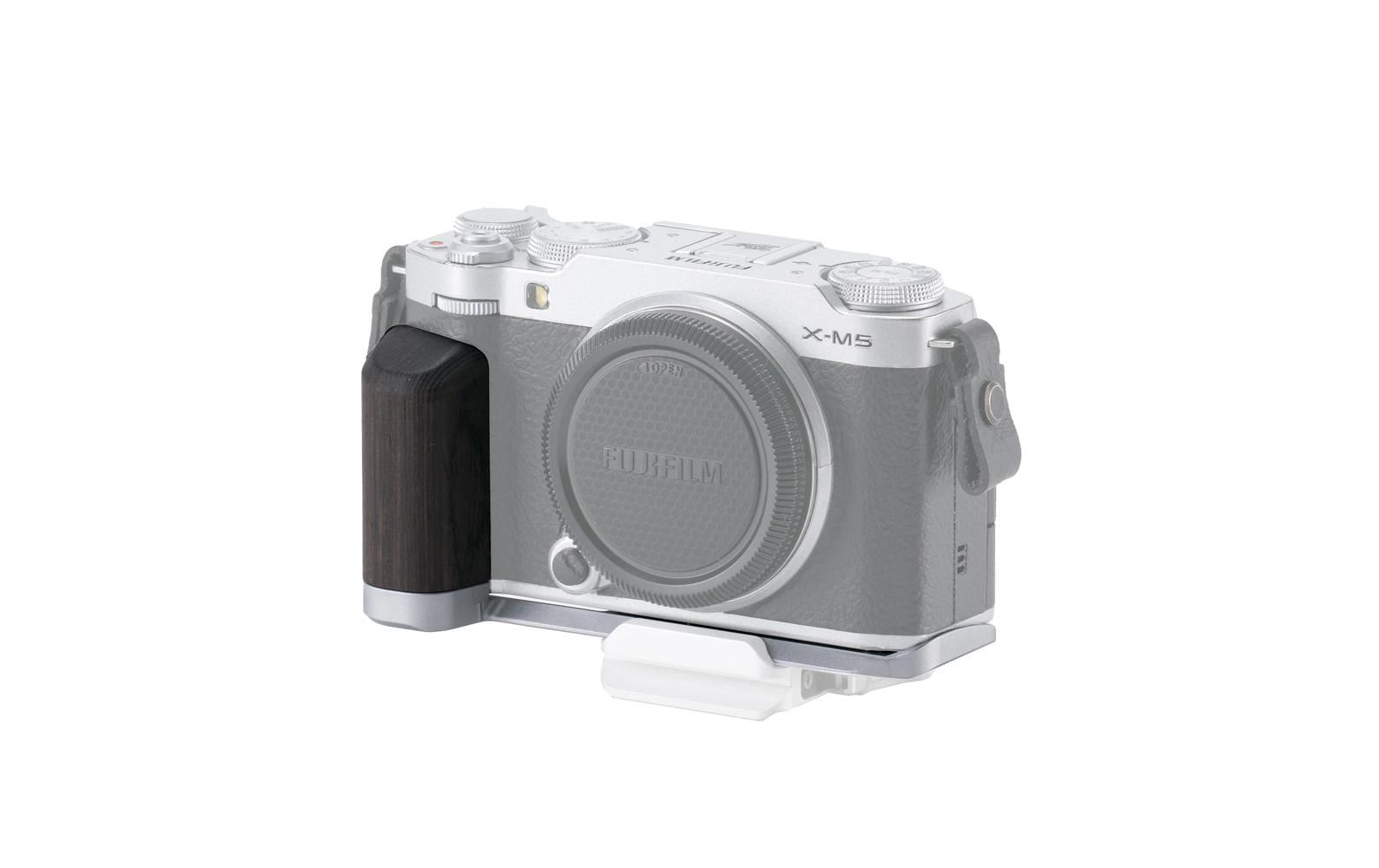 Tilta X-M5 Grundplatte – für Fujifilm X-M5 – Silber