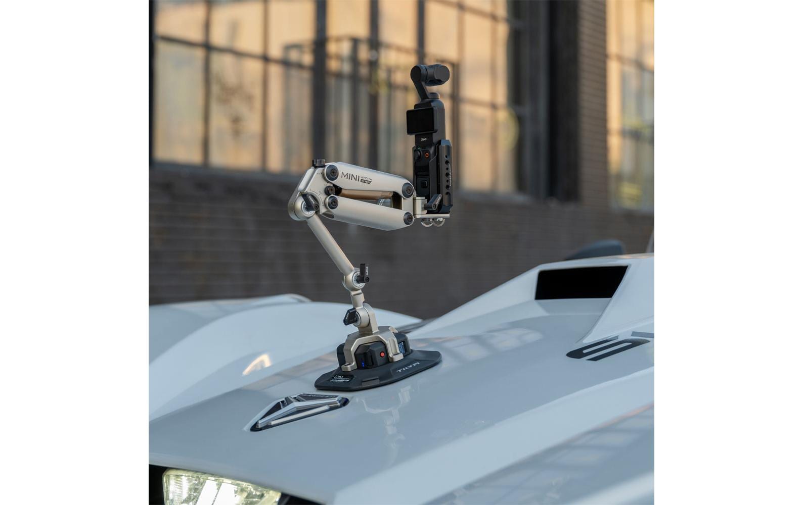 Tilta Hydra Alien Mini Gimbal-Halterung – für DJI Osmo Pocket 3 – Titanium-Grau