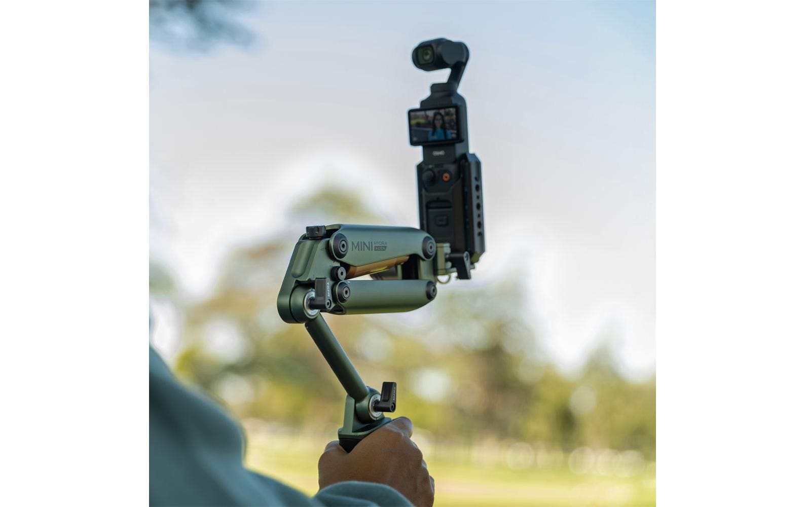 Tilta Hydra Alien Mini Gimbal-Halterung – für DJI Osmo Pocket 3 – Titanium-Grau