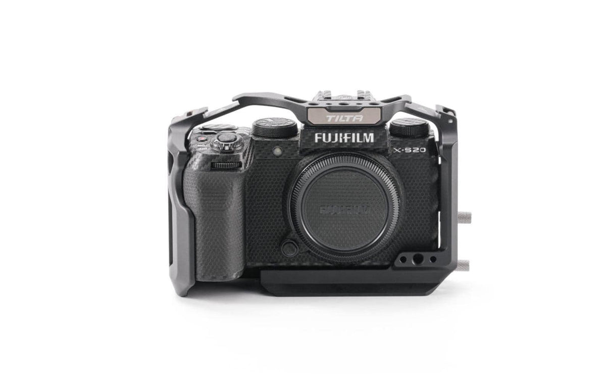 Tilta X-S20 Kameracage – für Fujifilm X-S20 – Schwarz – 57,5 × 144,5 × 98 mm, 360 g
