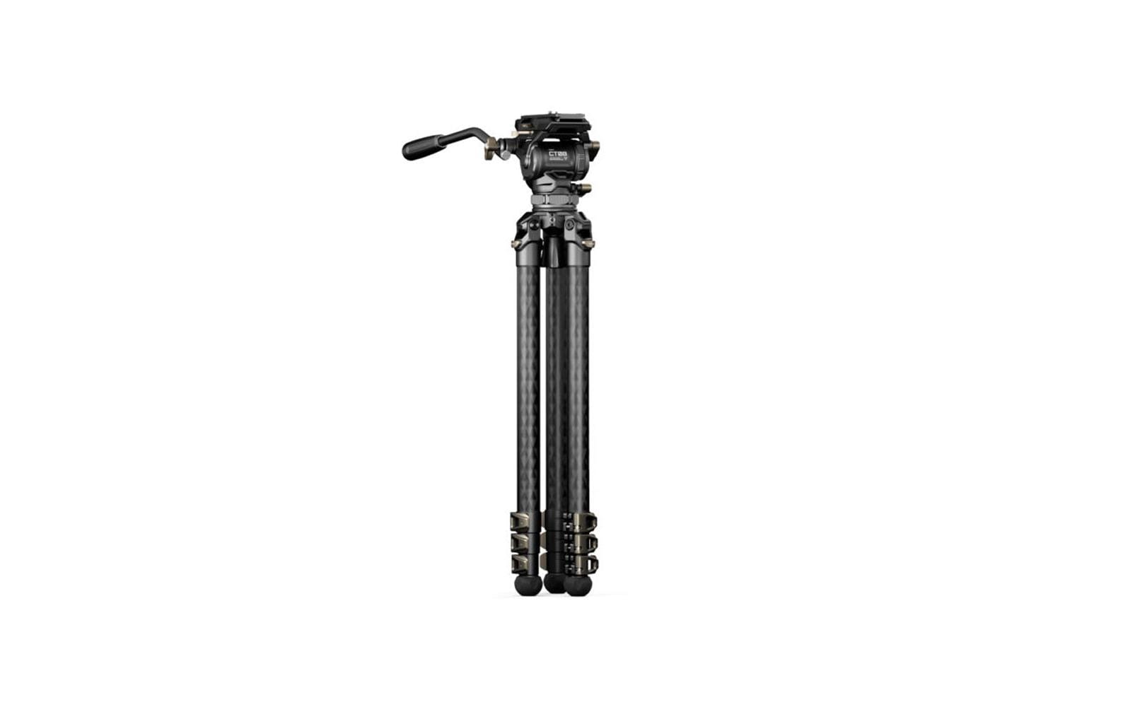 Tilta CT08 Videokopf – 75 mm Halbschale – Traglast 8 kg, 1/4"/3/8" – für Manfrotto, DJI, Arca-Swiss