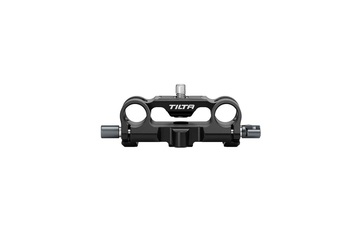 Tilta Baseplate – 15 mm LWS, 89 × 43 × 121 mm – Stativgewinde 1/4" & 3/8" – für Tilta und andere – Schwarz
