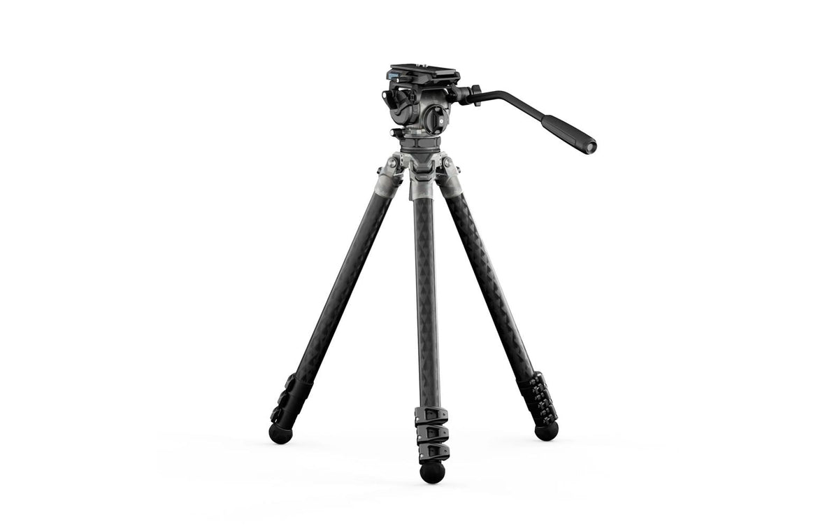 Tilta CT08 Videokopf – 75 mm Schale, 3-stufig, Carbonfaser – Traglast 8 kg, 4,5 kg