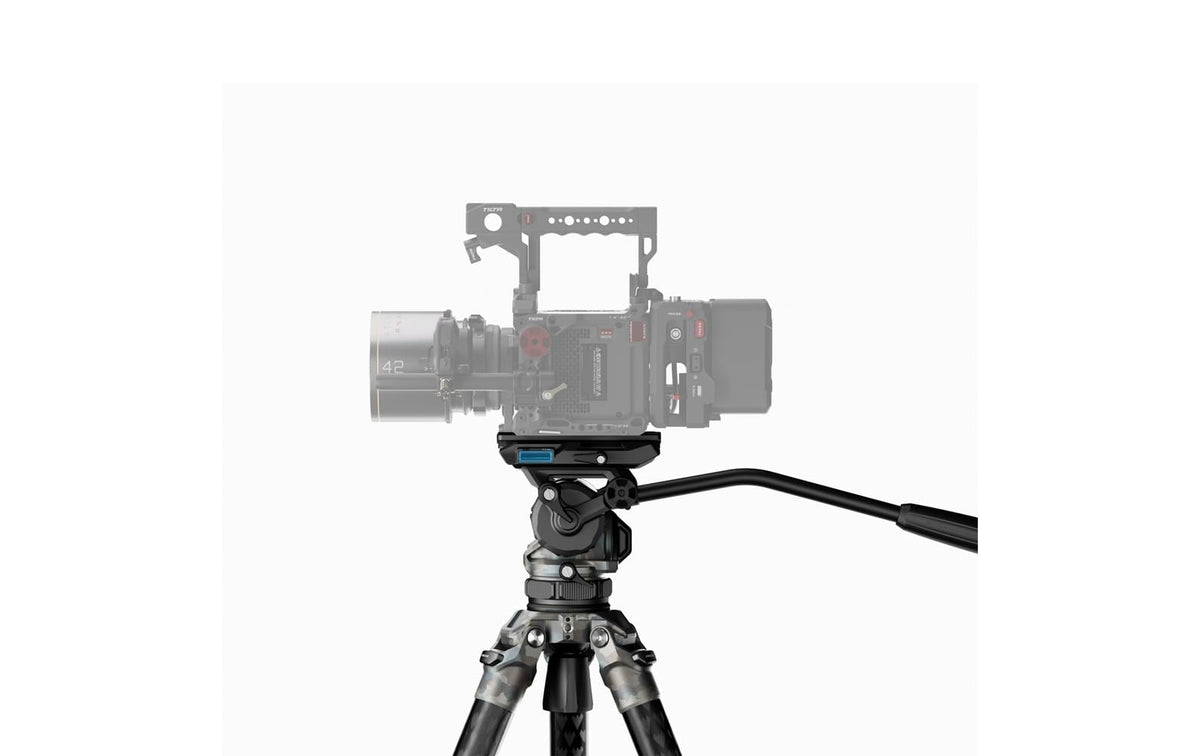 Tilta CT08 Videokopf – 75 mm Schale, 3-stufig, Carbonfaser – Traglast 8 kg, 4,5 kg