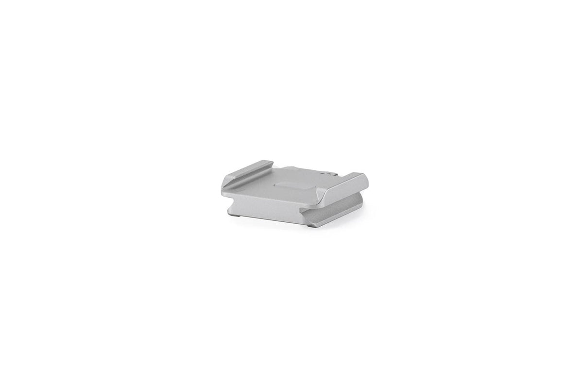 Tilta Adapter – für Fujifilm X100 VI – 1/4" Stativgewinde, silber – 38 × 14,7 × 64,5 mm