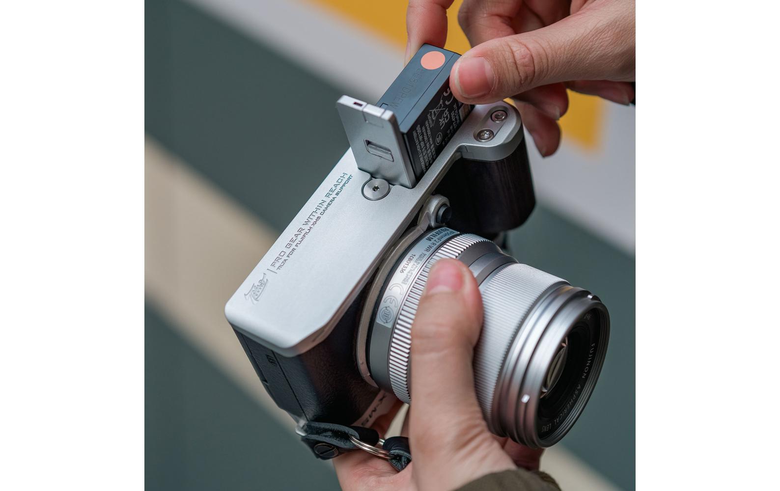 Tilta X-M5 Grundplatte – für Fujifilm X-M5 – Silber