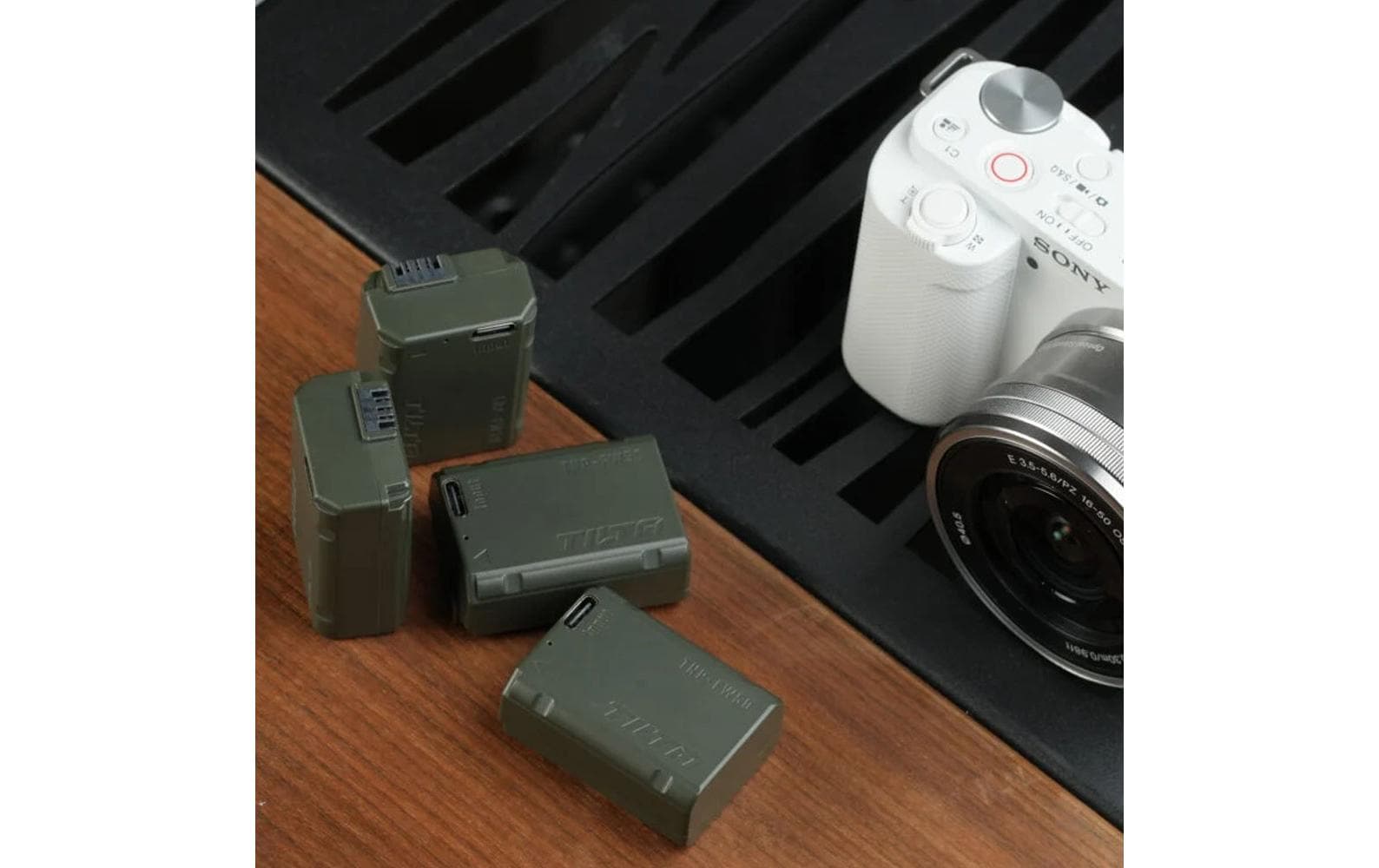 Tilta NP-FW50 Akku – 980 mAh, 7,4 V, Li-Ion – für Sony NP-FW50 – Grün
