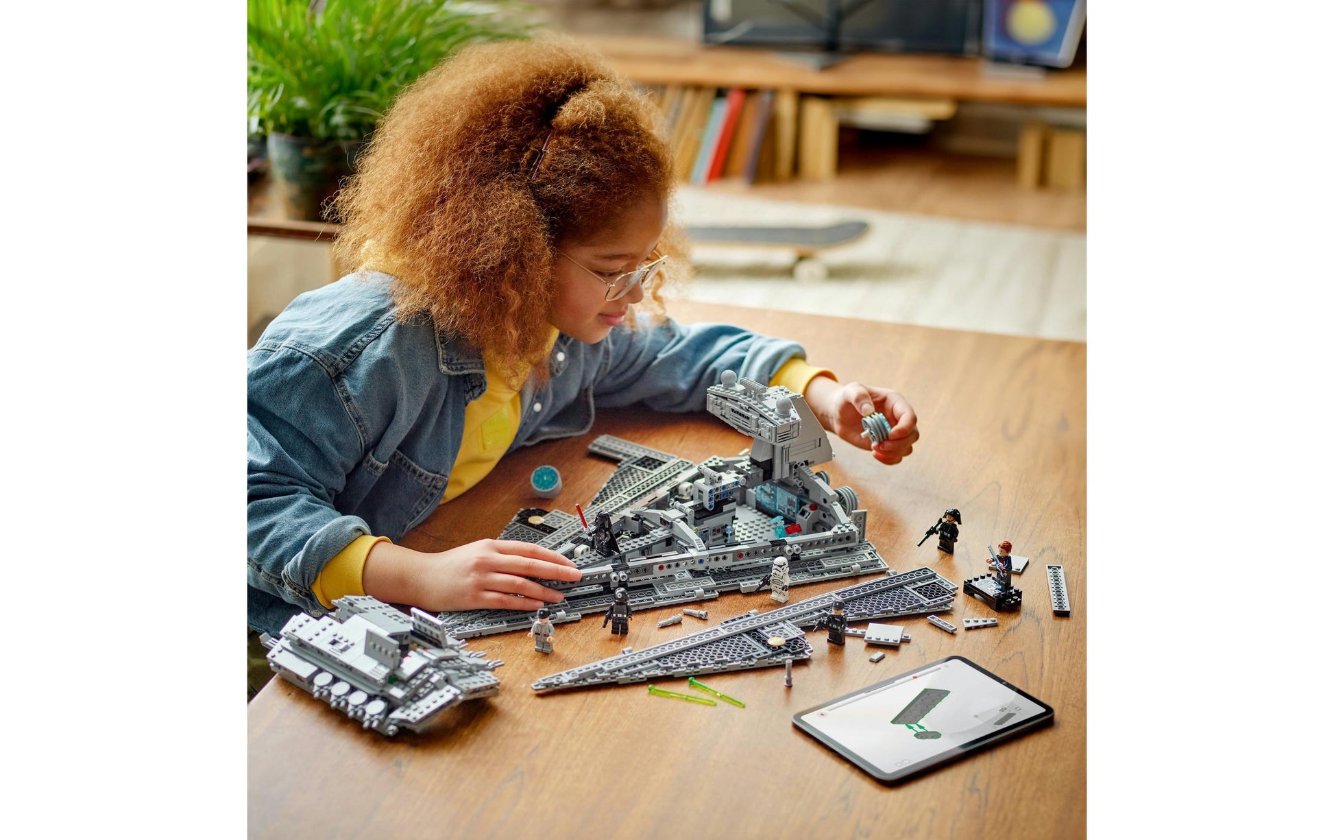 LEGO Star Wars Imperialer Sternzerstörer Bauset – 1555-teilig – 28,2×13,6×45,6 cm – ab 10 J.