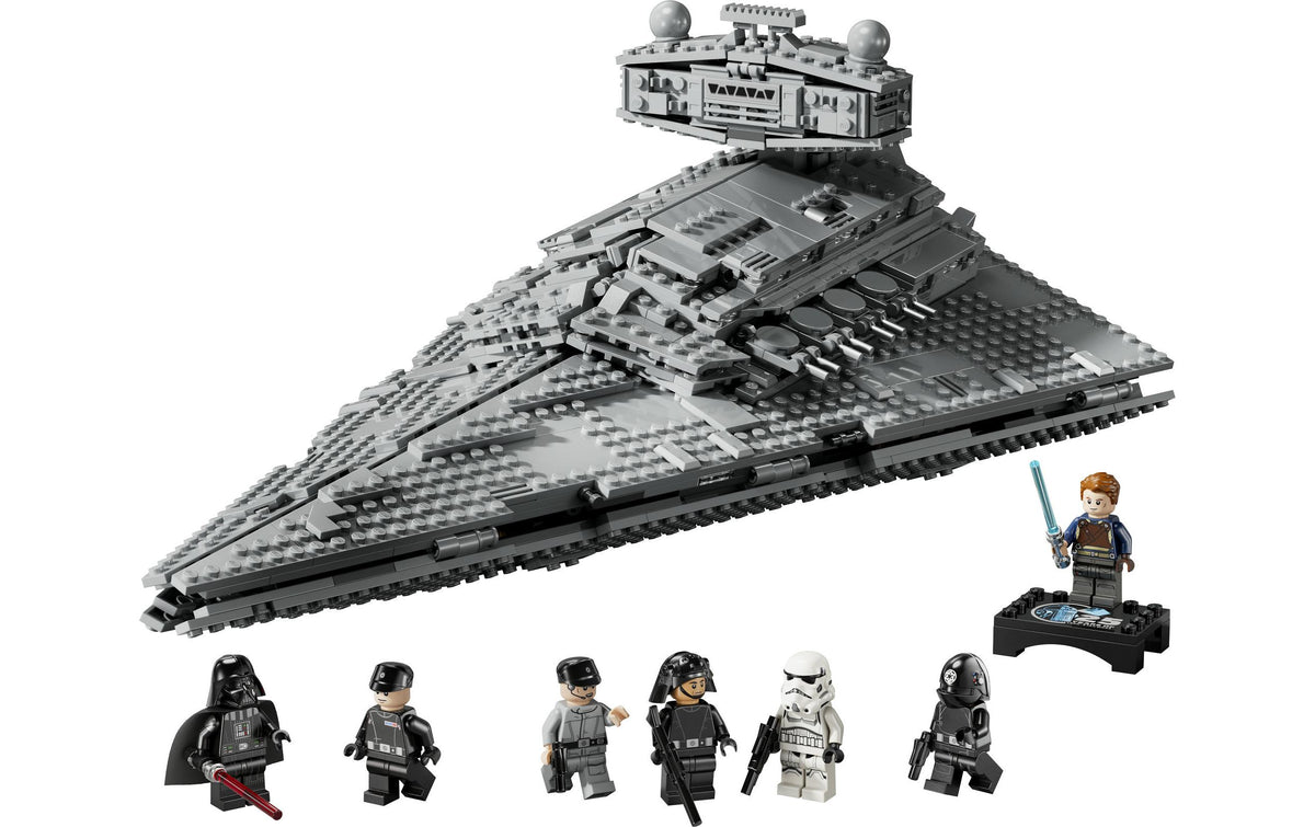 LEGO Star Wars Imperialer Sternzerstörer Bauset – 1555-teilig – 28,2×13,6×45,6 cm – ab 10 J.