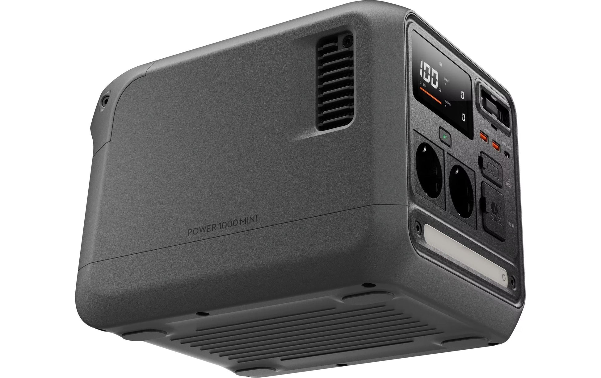 DJI Power 1000 Mini – Powerstation, 1008 Wh, LiFePO4, Solar, Qi-Ladefläche