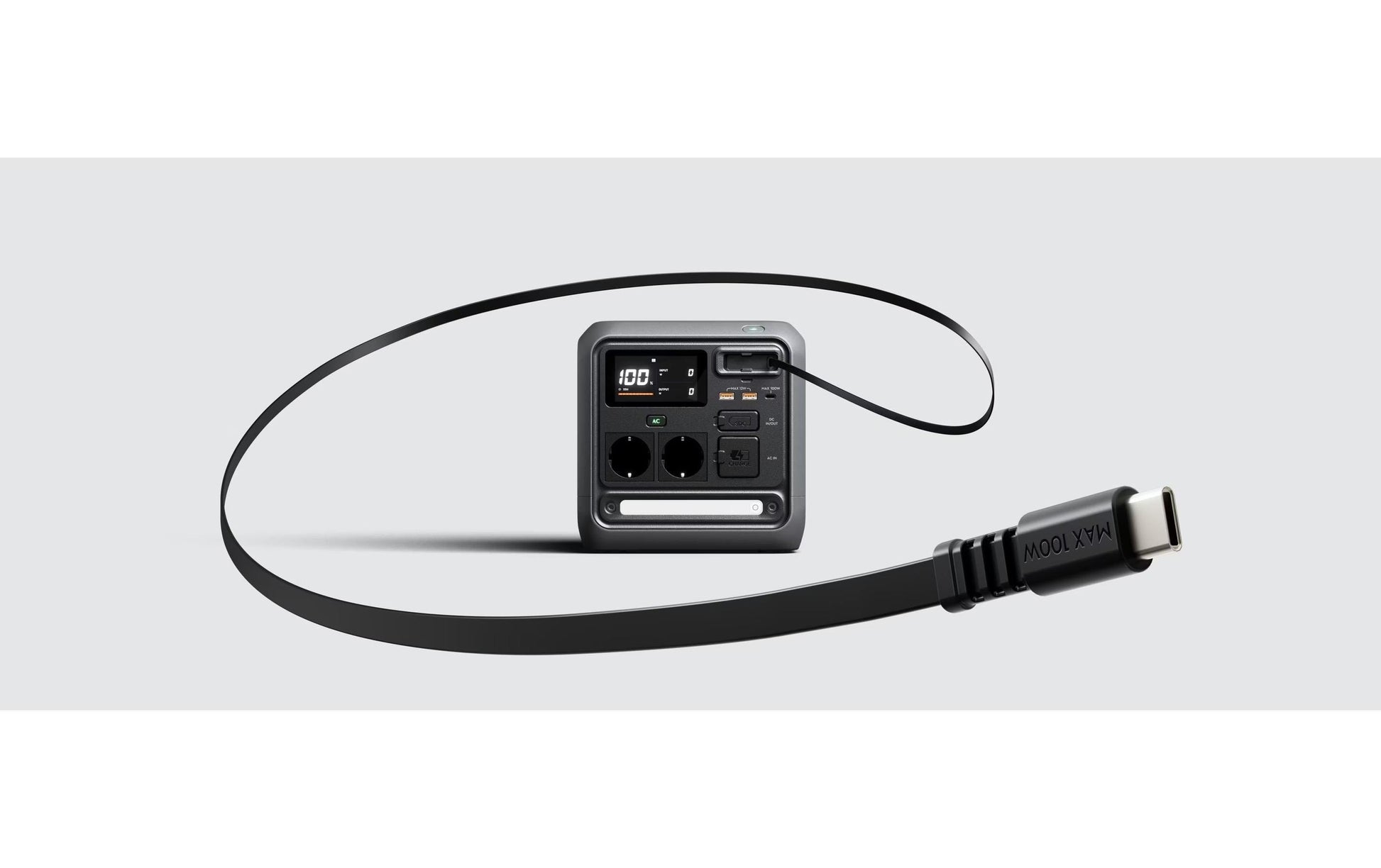 DJI Power 1000 Mini – Powerstation, 1008 Wh, LiFePO4, Solar, Qi-Ladefläche