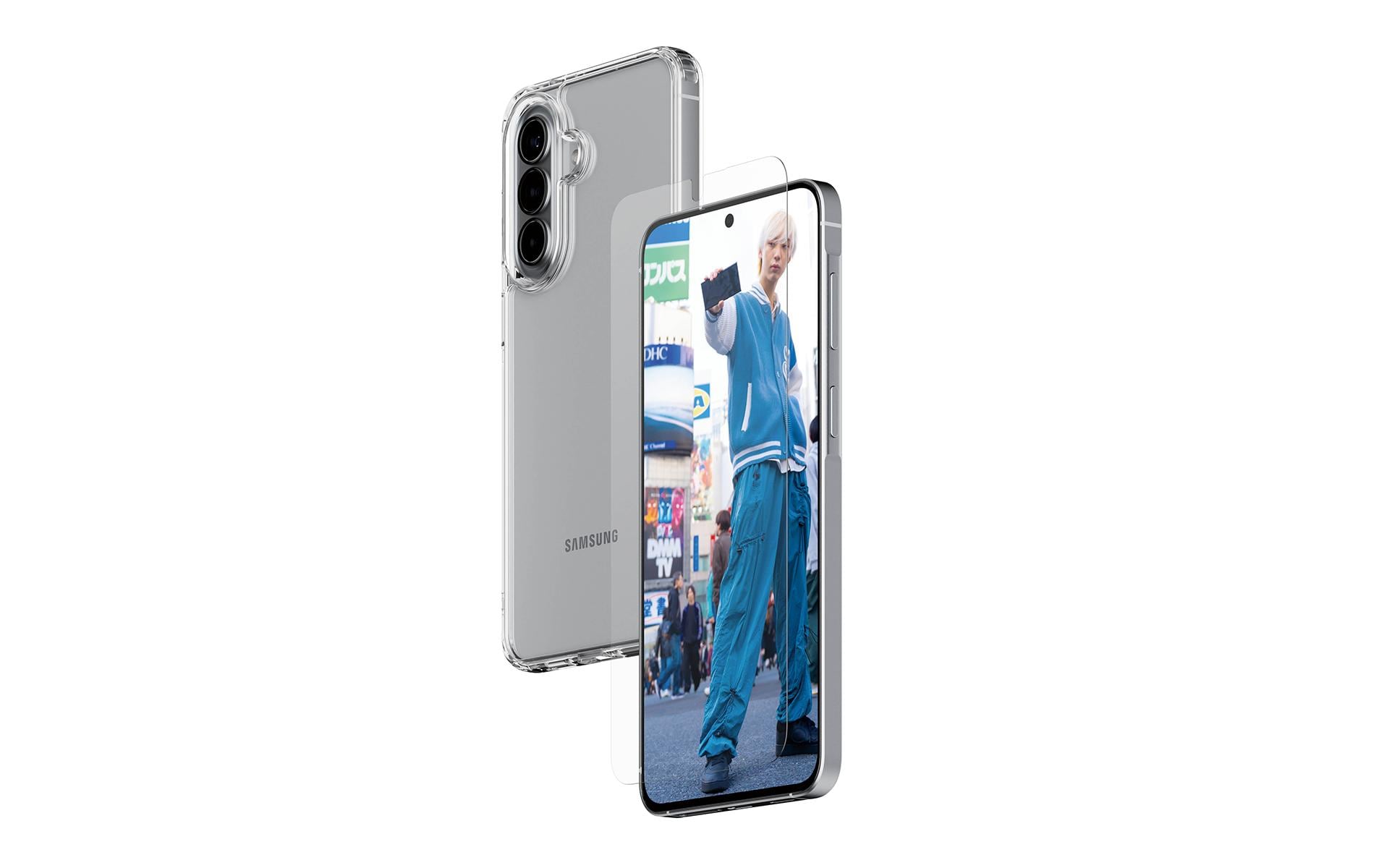 Care Backcover – für Samsung Galaxy A57 5G, Kunststoff, Transparent, Displayschutz