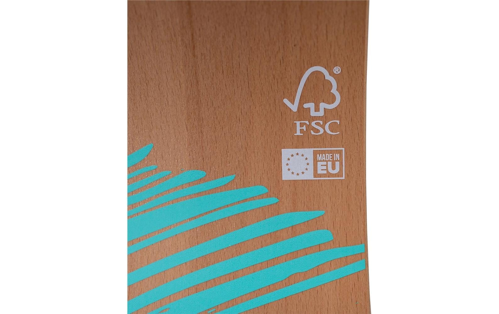 Gibbon Balance Board Slackboard Zen – Buche – Blau – ab 60 kg – FSC