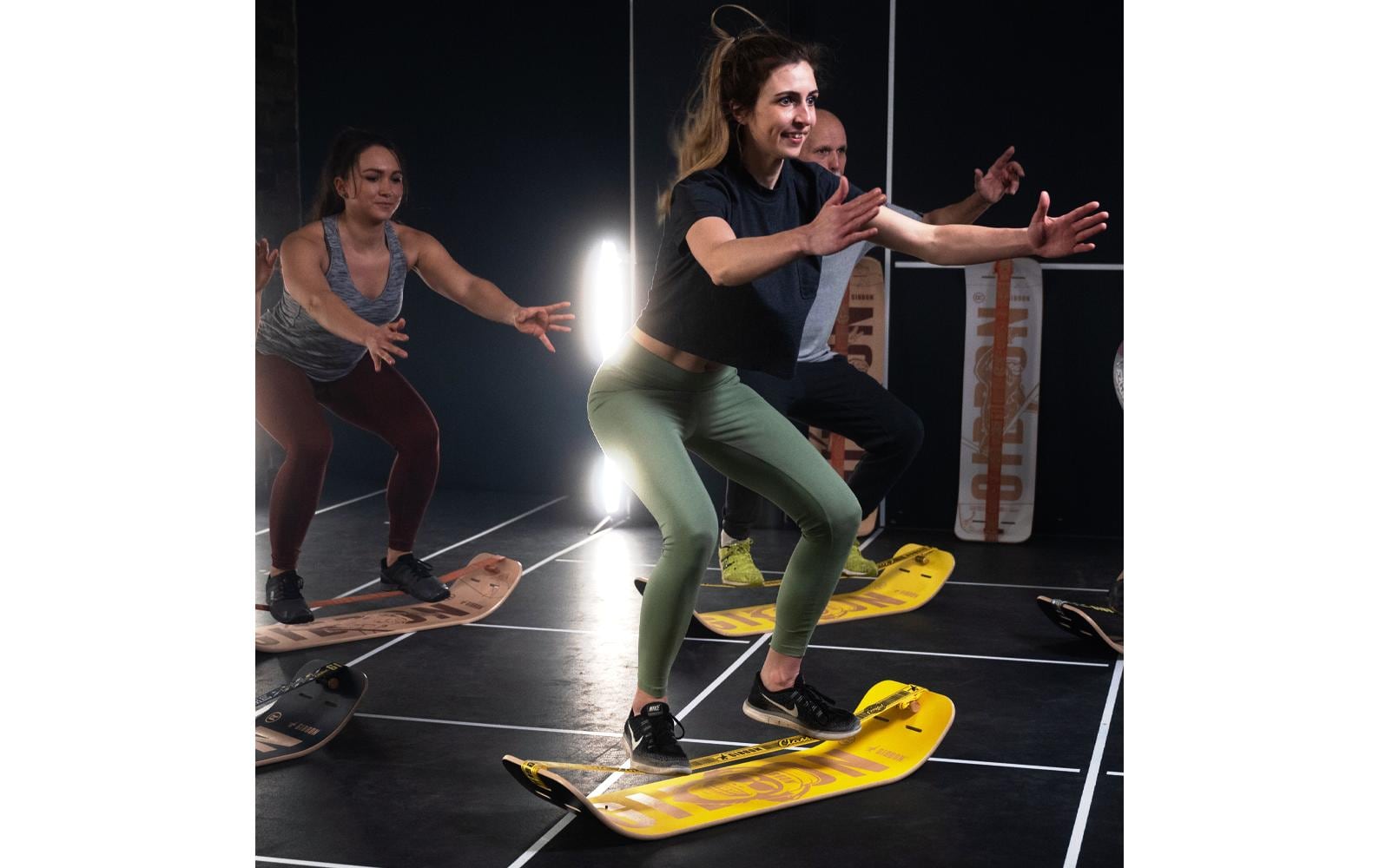 Gibbon Balance Board Slackboard Zen – Buche – Blau – ab 60 kg – FSC