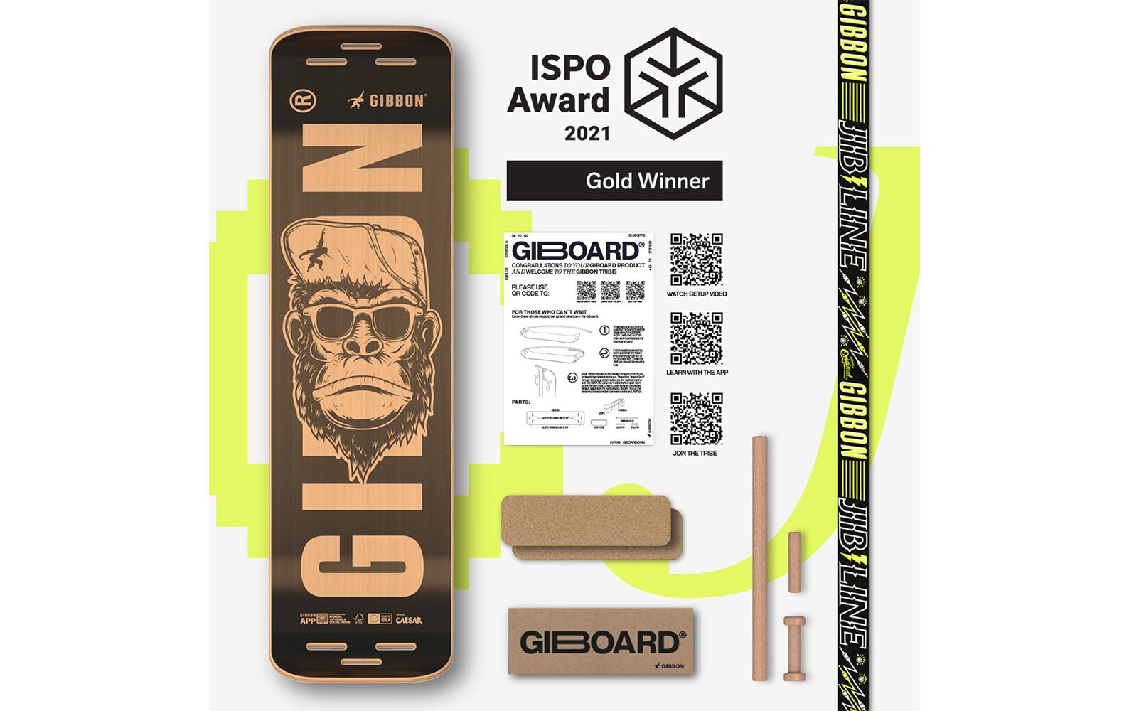 Gibbon Slackboard Set Ceasar Jib – ab 16 Jahren