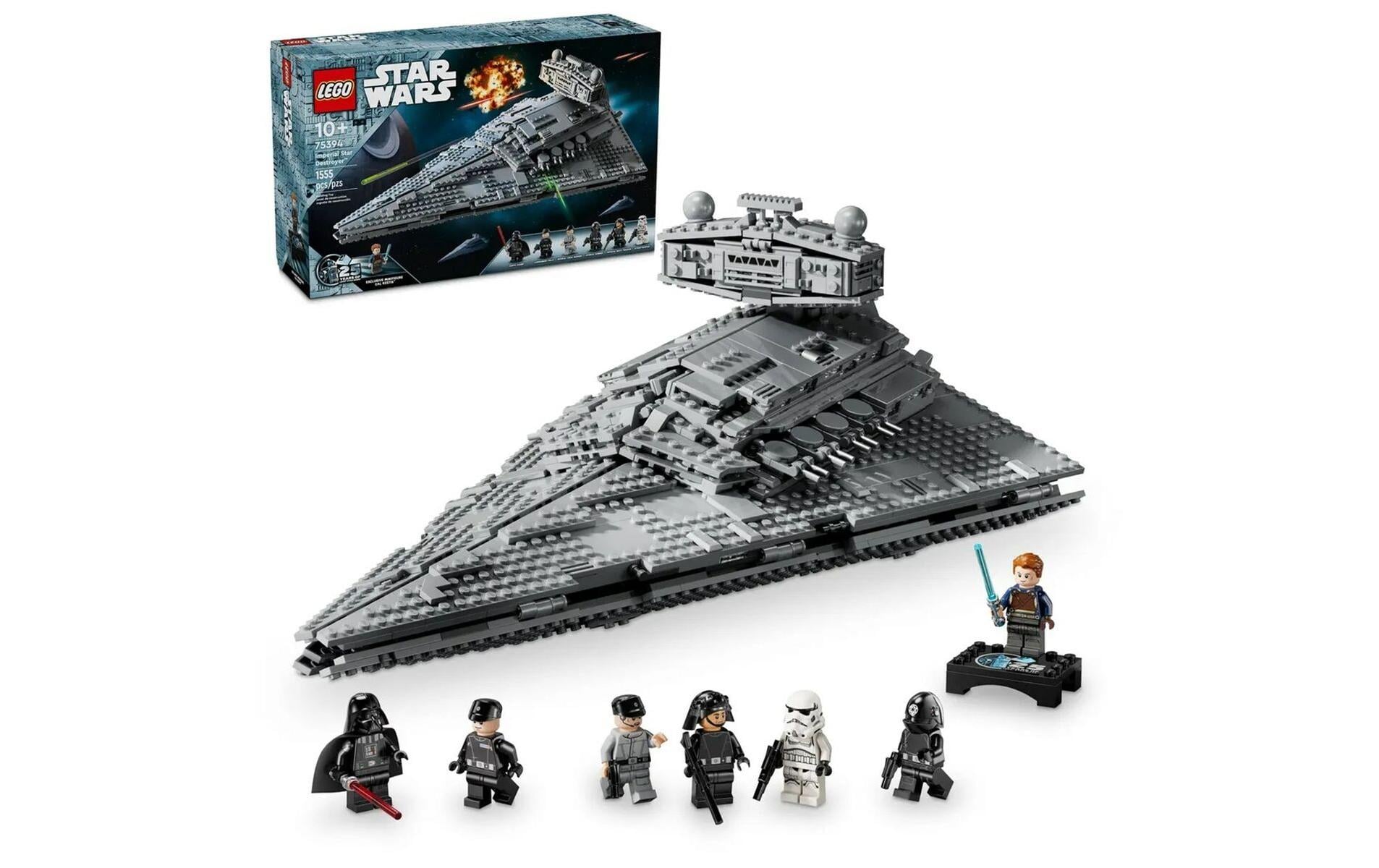 LEGO Star Wars Imperialer Sternzerstörer Bauset – 1555-teilig – 28,2×13,6×45,6 cm – ab 10 J.