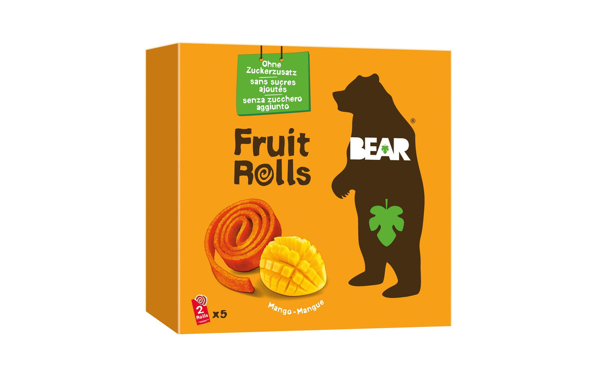 Bear Fruchtrollen – Mango, vegan – 100 g