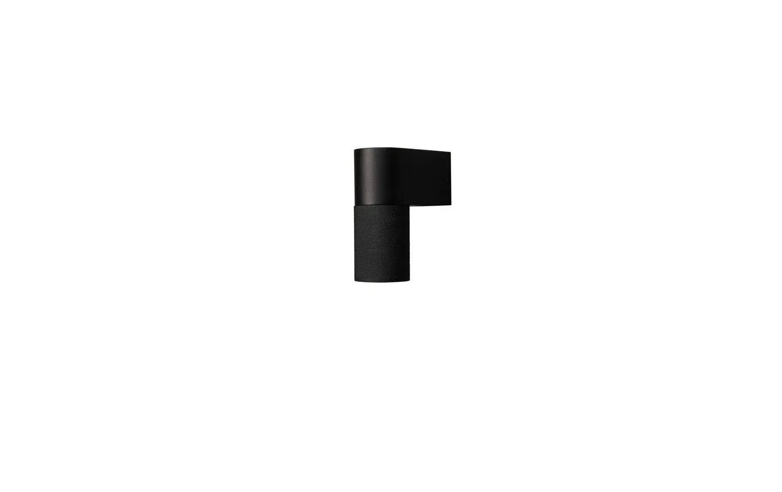 Konstsmide Aussenwandleuchte – 6,5×14,5 cm – 7 W – IP54 – Netzbetrieb – dimmbar – Schwarz – Aluminium/Glas