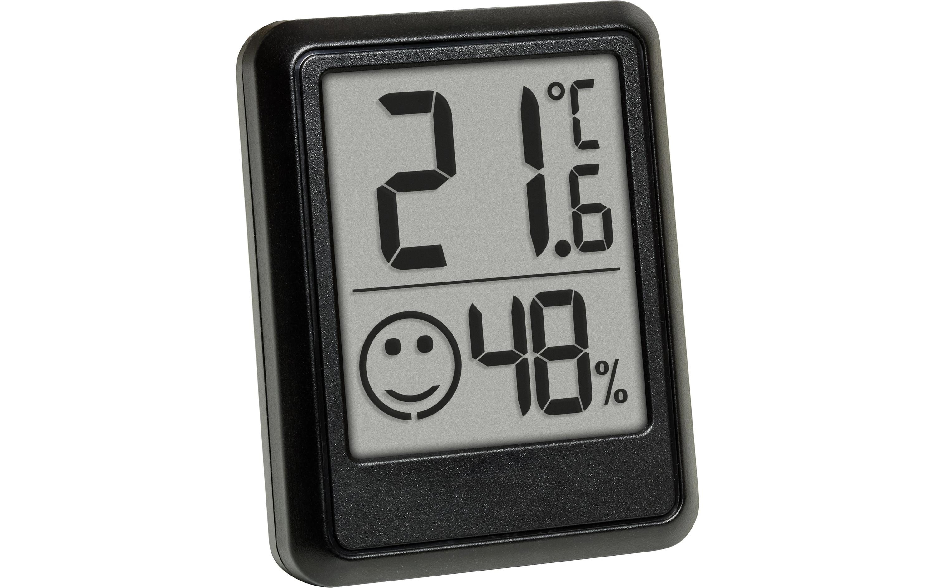 TFA-Dostmann Digitales Thermo-Hygrometer – LCD, bis 50 °C, 10–95 %, Innen