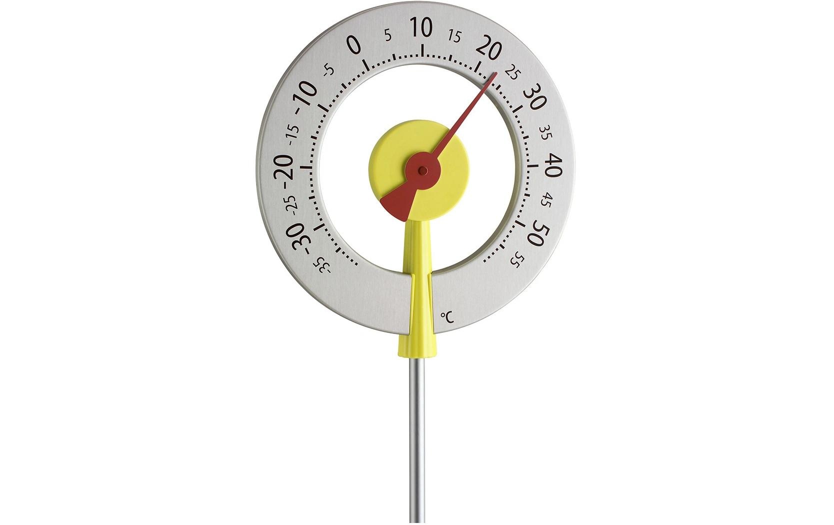 TFA-Dostmann Design-Gartenthermometer Temperatursensor – bis 60 °C, ±1 °C, Aussen
