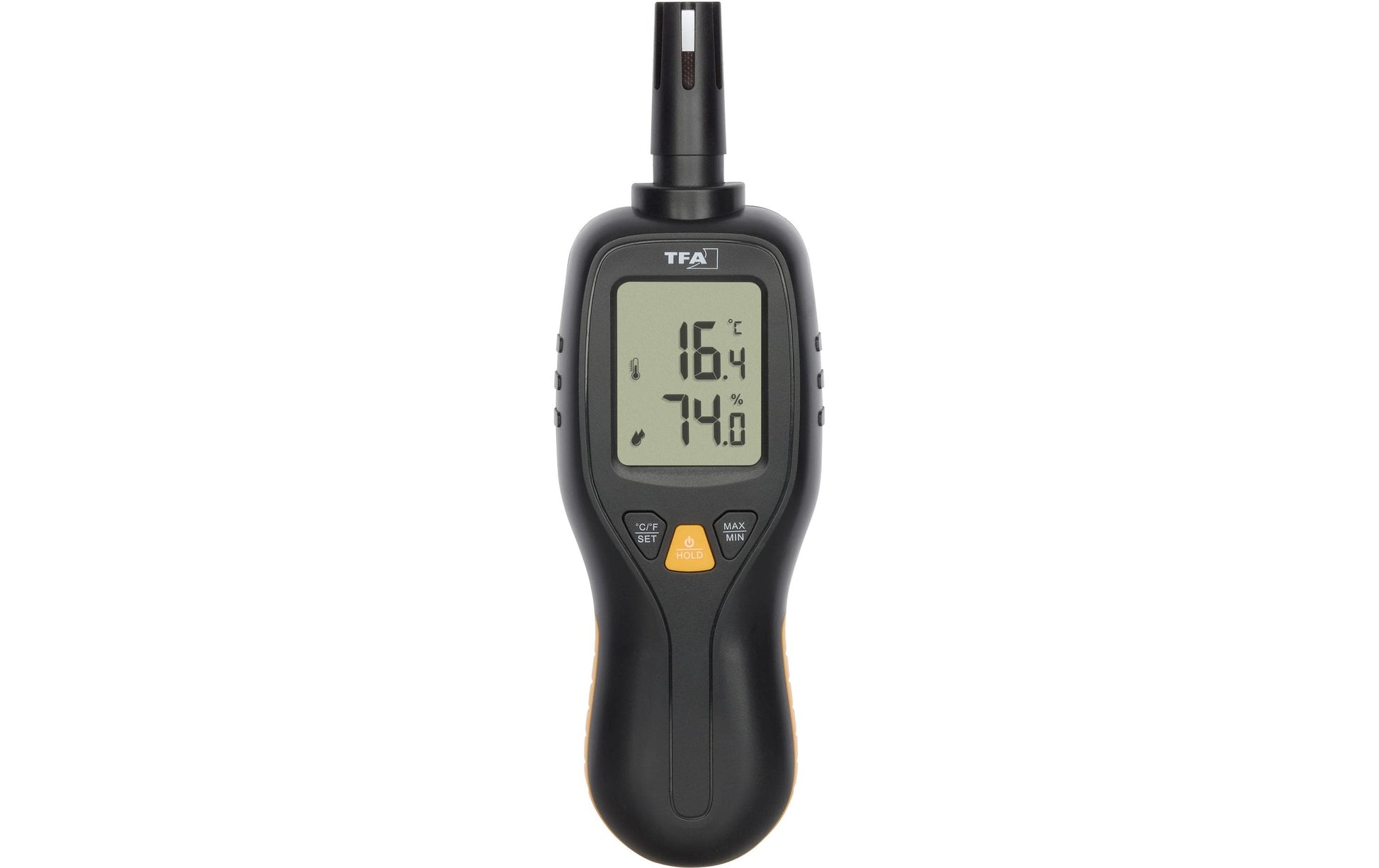 TFA-Dostmann Digitales Profi-Thermo-Hygrometer Thermo-Hygrometer – 10–99 %, Innen/Aussen