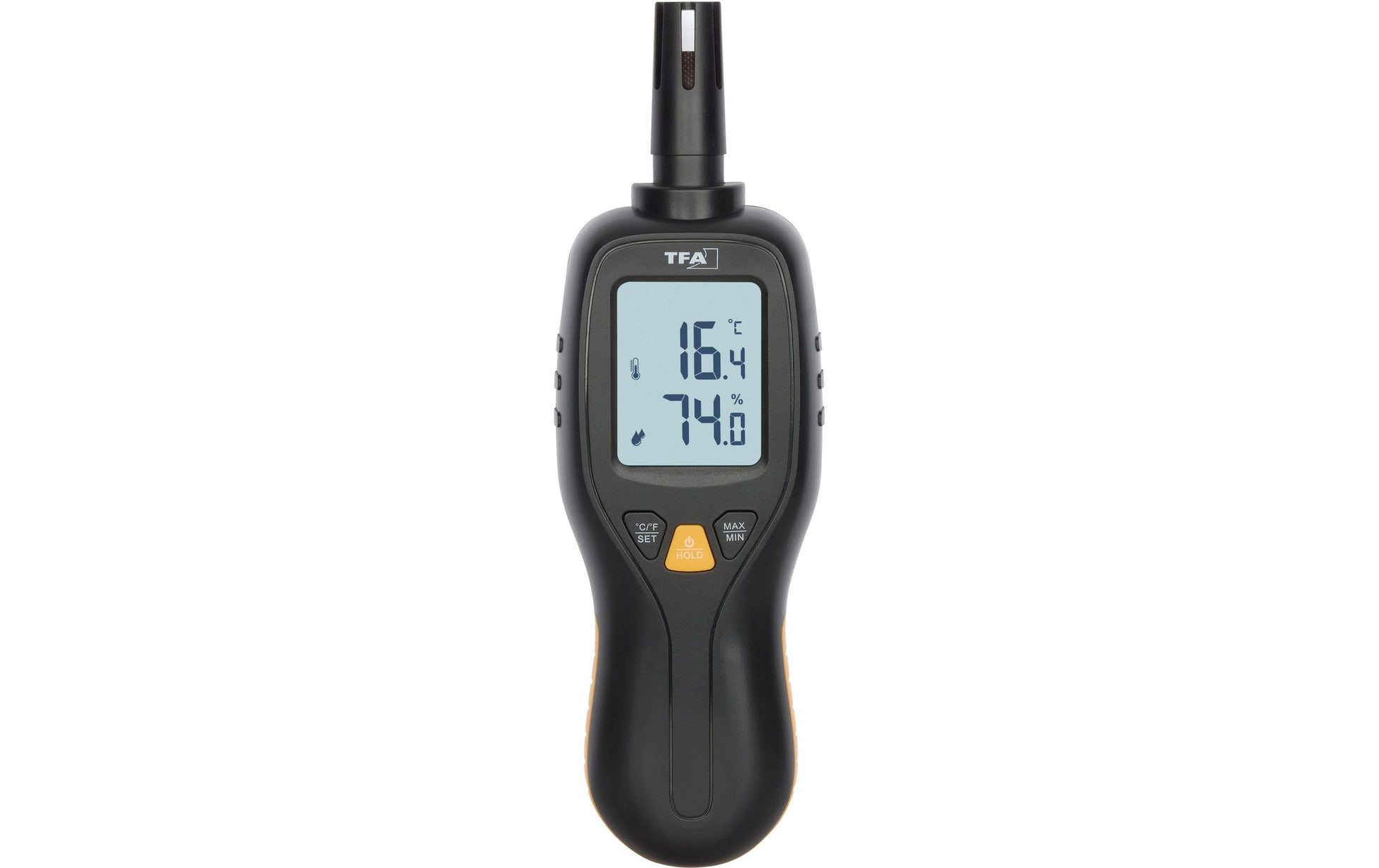 TFA-Dostmann Digitales Profi-Thermo-Hygrometer Thermo-Hygrometer – 10–99 %, Innen/Aussen