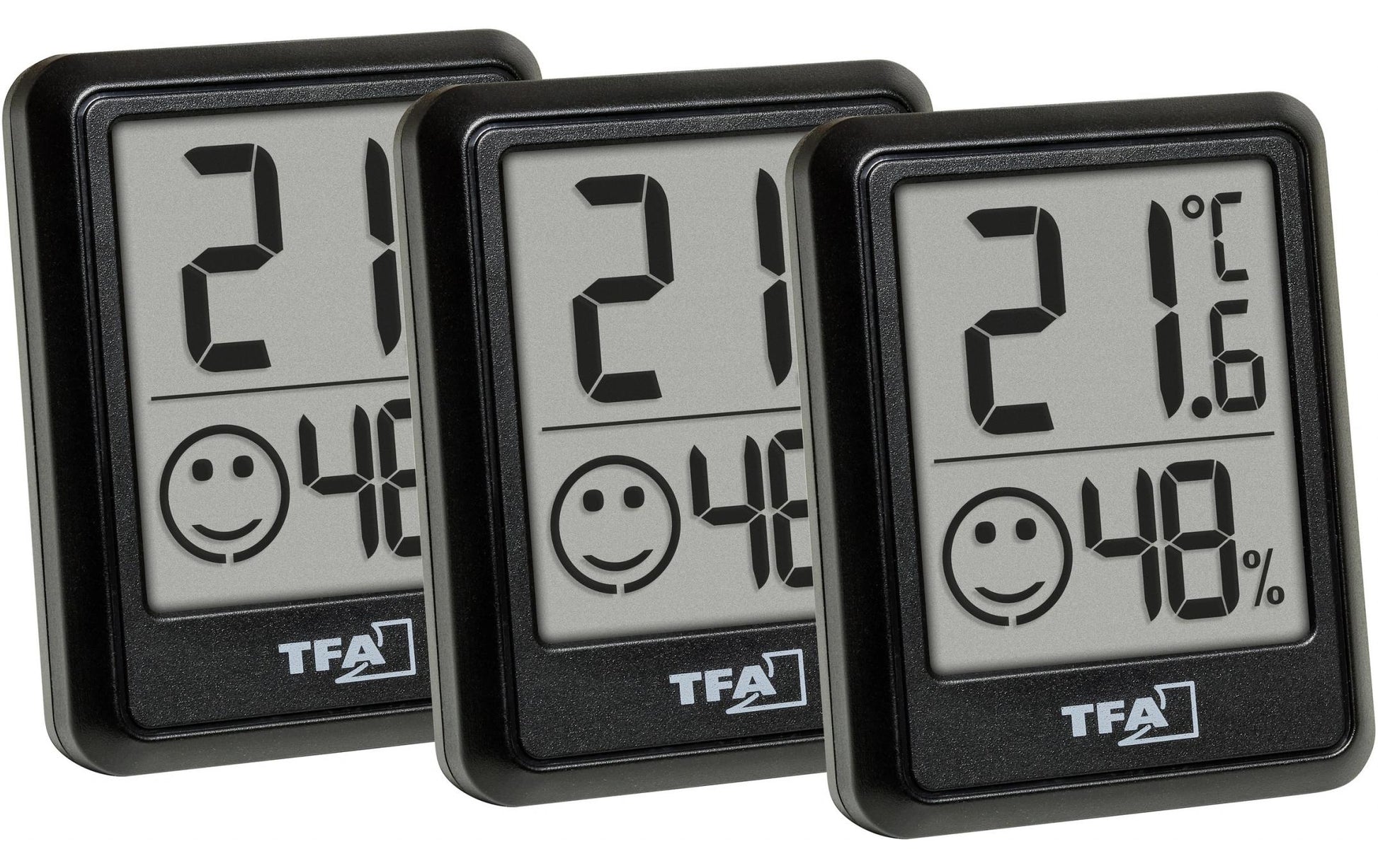 TFA-Dostmann TFA Dostmann Thermo-Hygrometer (Handgerät) – LCD, bis 50 °C, 10–95 %