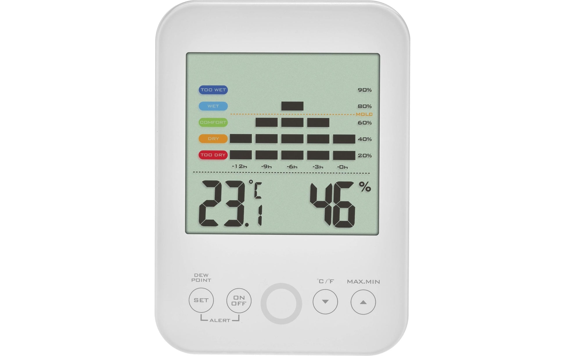 TFA-Dostmann Thermo-Hygrometer (Handgerät) – 0–50 °C, 20–95 %, Innen