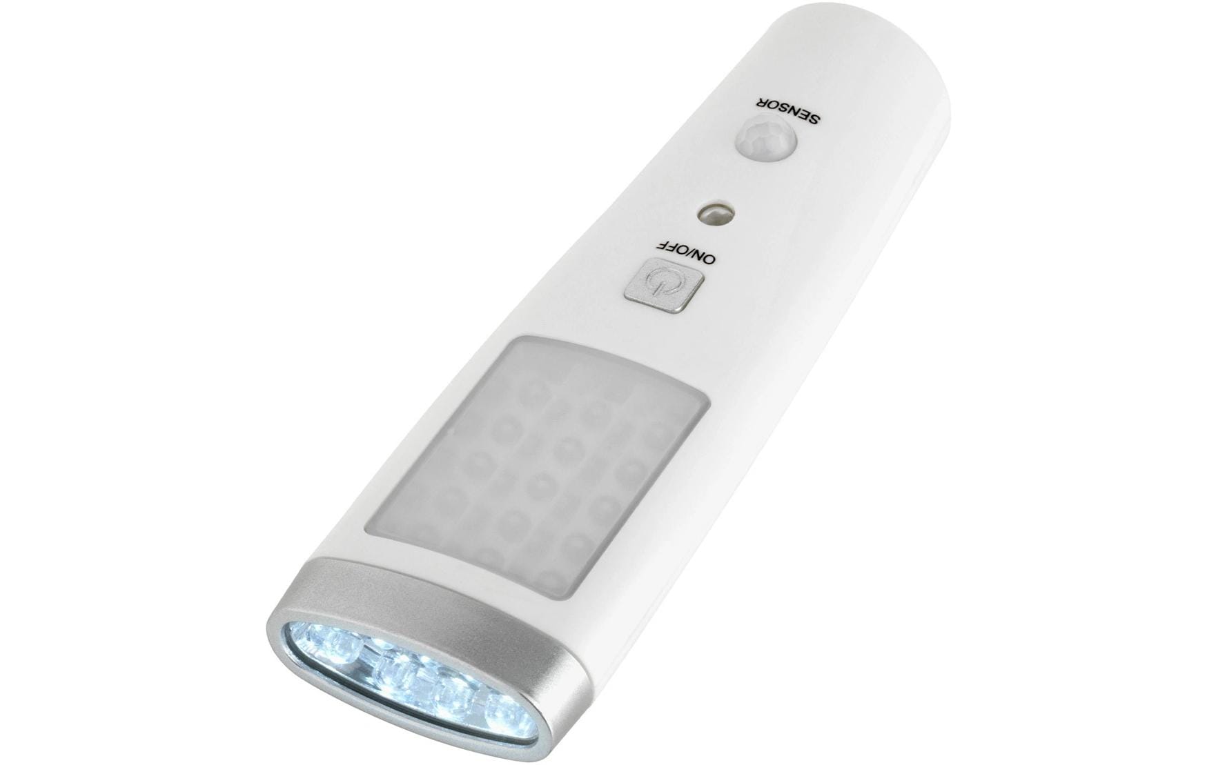 TFA-Dostmann TFA Dostmann Akku-Leuchte LUMATIC GUARD – 40 lm, warmweiss, Akku (fest verbaut), dimmbar – Weiss