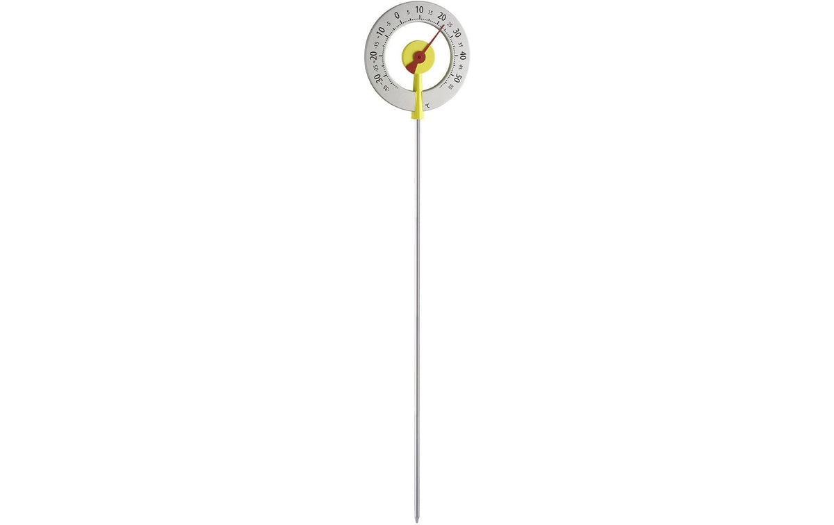 TFA-Dostmann Design-Gartenthermometer Temperatursensor – bis 60 °C, ±1 °C, Aussen