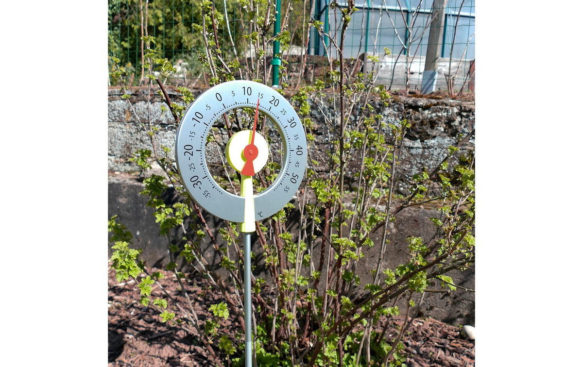 TFA-Dostmann Design-Gartenthermometer Temperatursensor – bis 60 °C, ±1 °C, Aussen