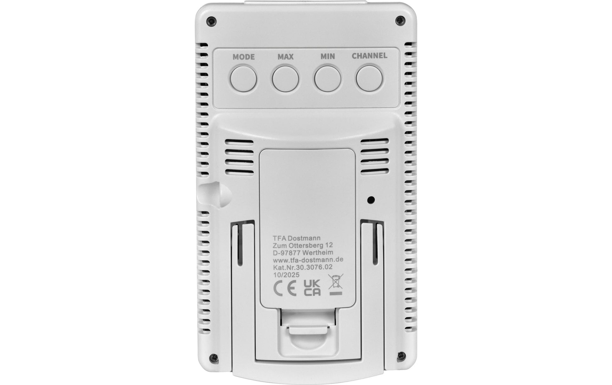 TFA-Dostmann TFA Dostmann – Thermo-/Hygrosensor, Funk, inkl. Sender – Weiss