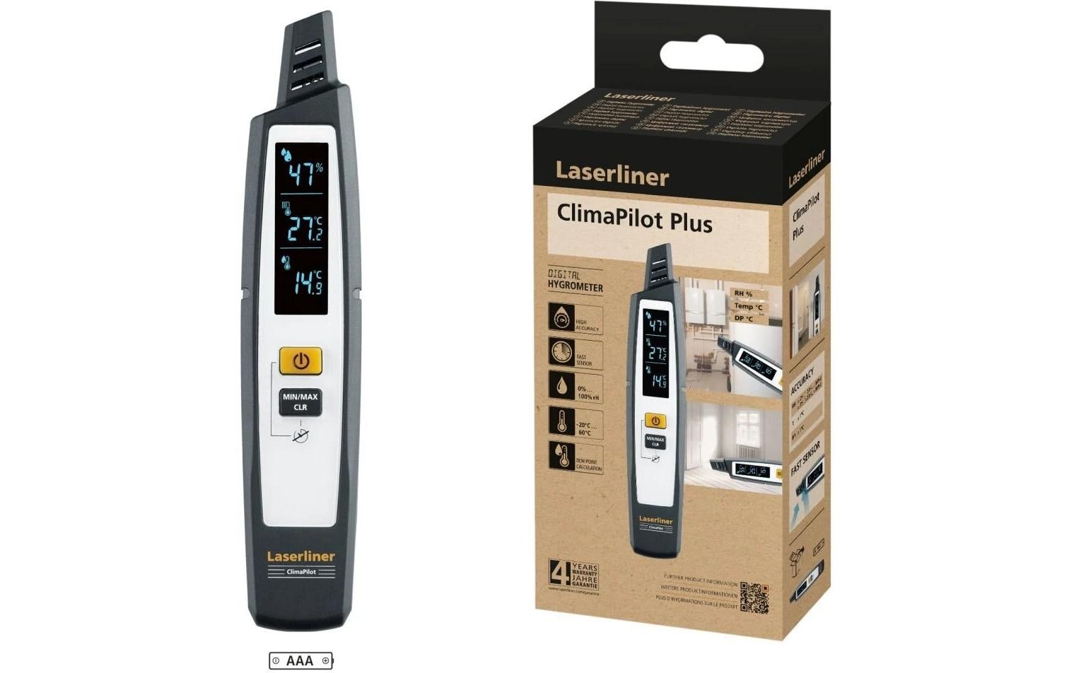 Laserliner ClimaPilot Plus Thermo-Hygrometer (Handgerät)