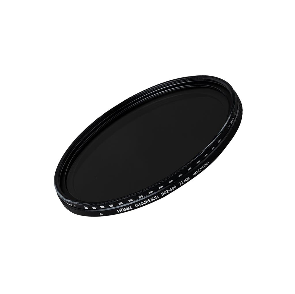 Dörr Digiline Slim Variabler Graufilter ND2–400 – 72 mm, 1–8,5 Blenden