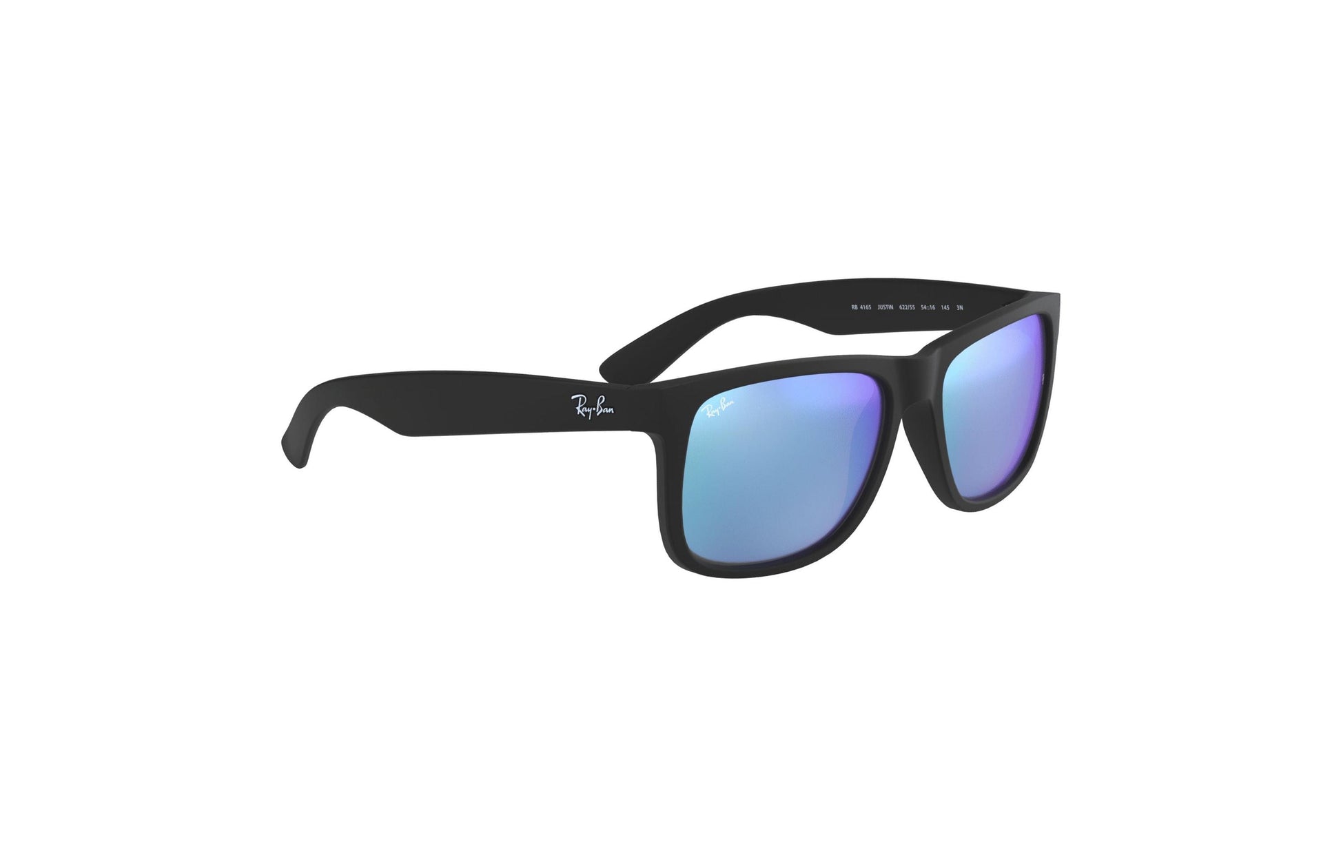 Ray-Ban Schutzbrille Justin – Blaue verspiegelte Gläser, UV-Schutz