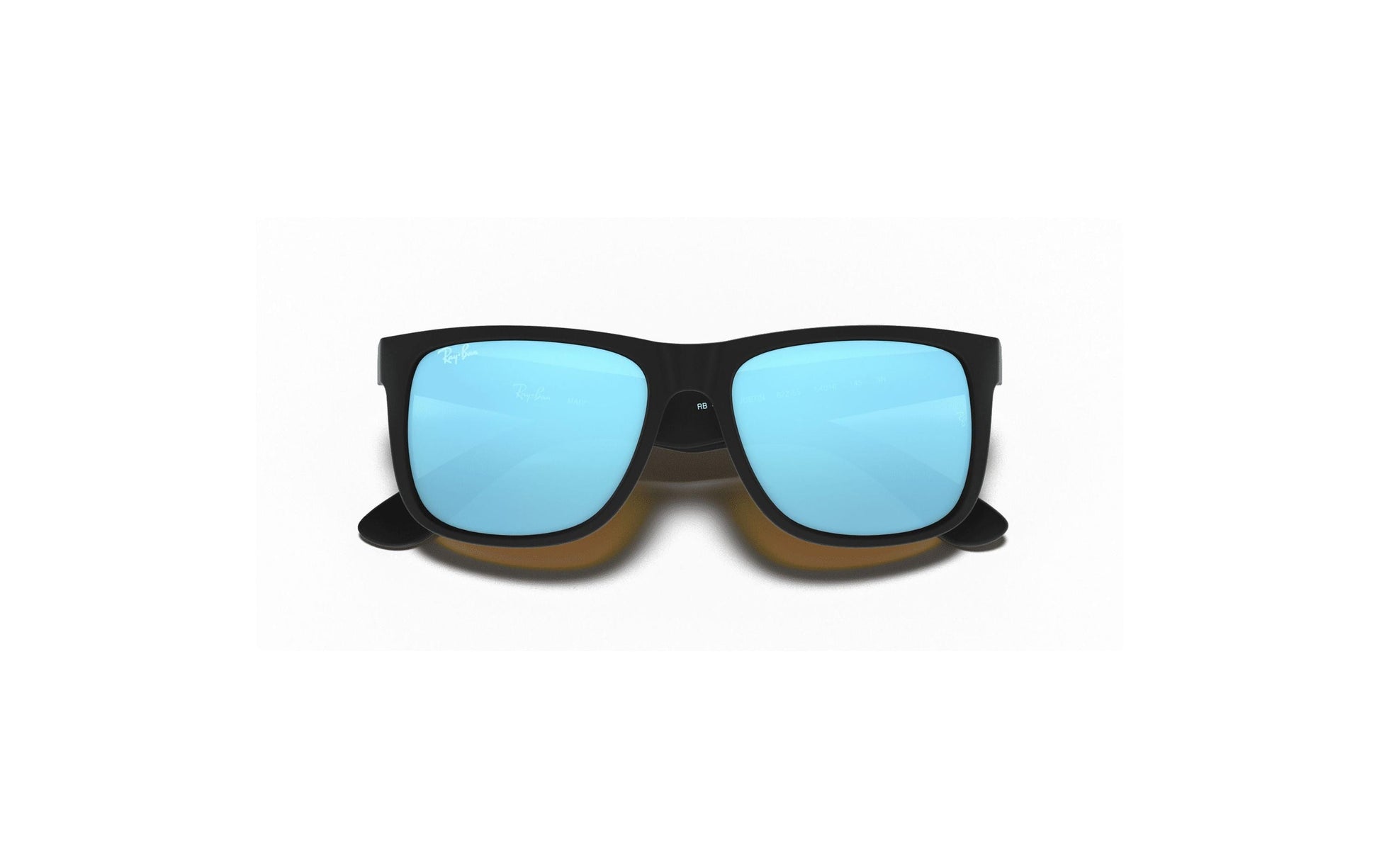 Ray-Ban Schutzbrille Justin – Blaue verspiegelte Gläser, UV-Schutz